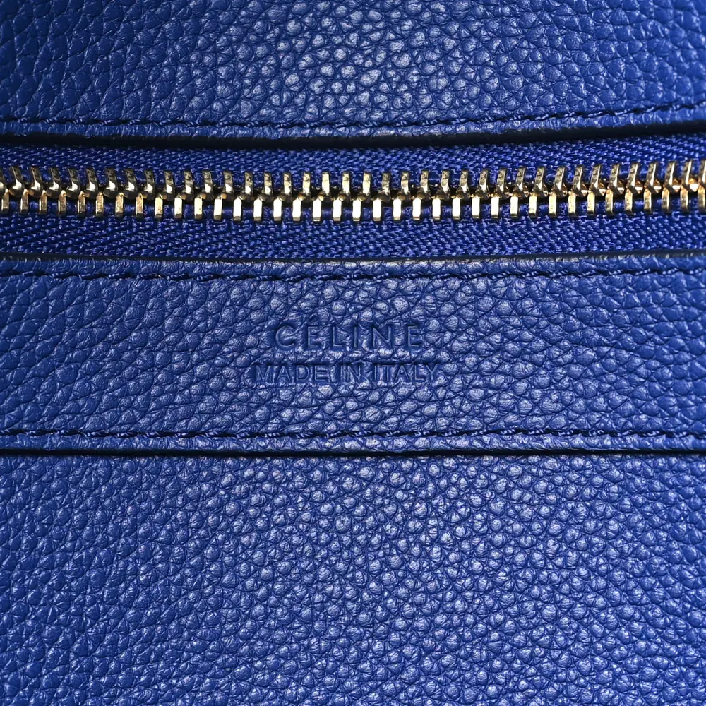 Superfake Handbags Celine Indigo Calfskin Leather Cabas Replica1:1High-quality replica