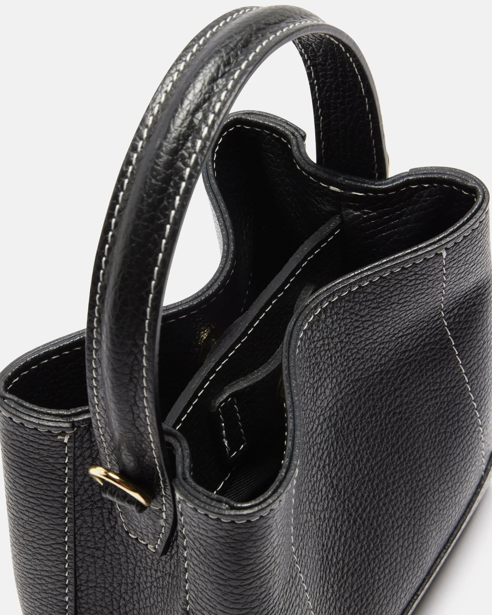 SAC ANTONIA - En cuir noir