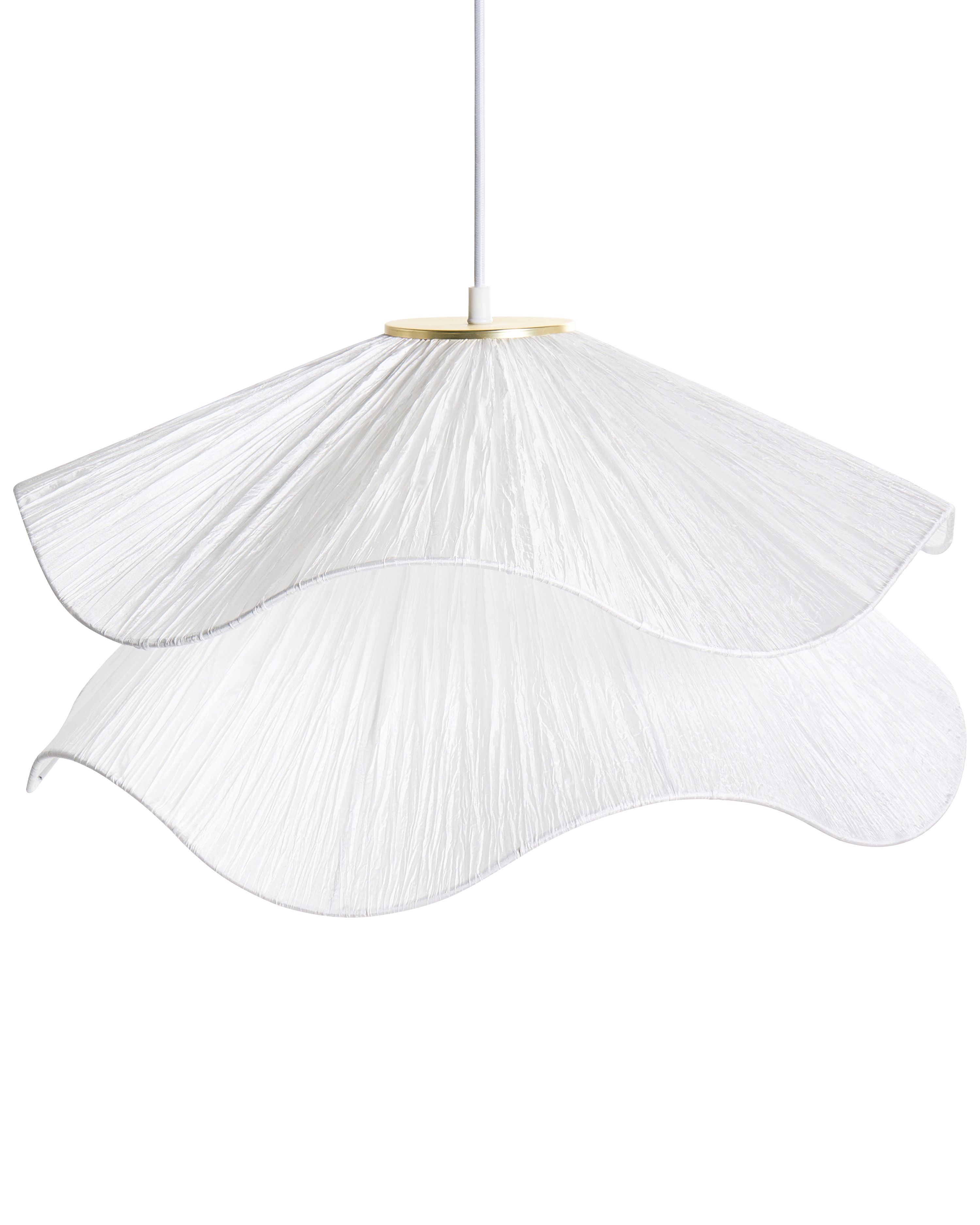 Pendant Lamp PUNGWE Fabric White