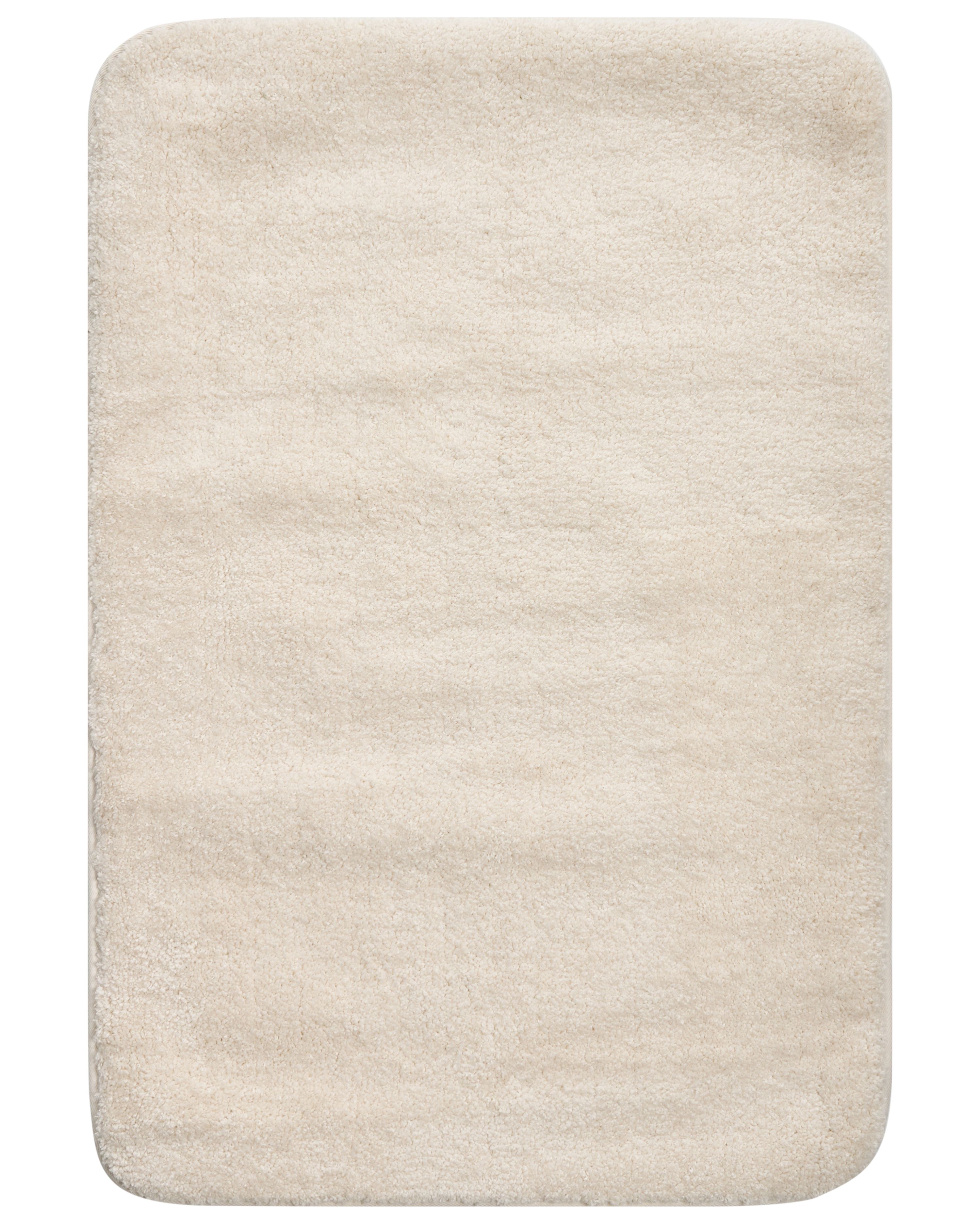 Bath Mat URLANA Off-White 60 x 90 cm Microfibre