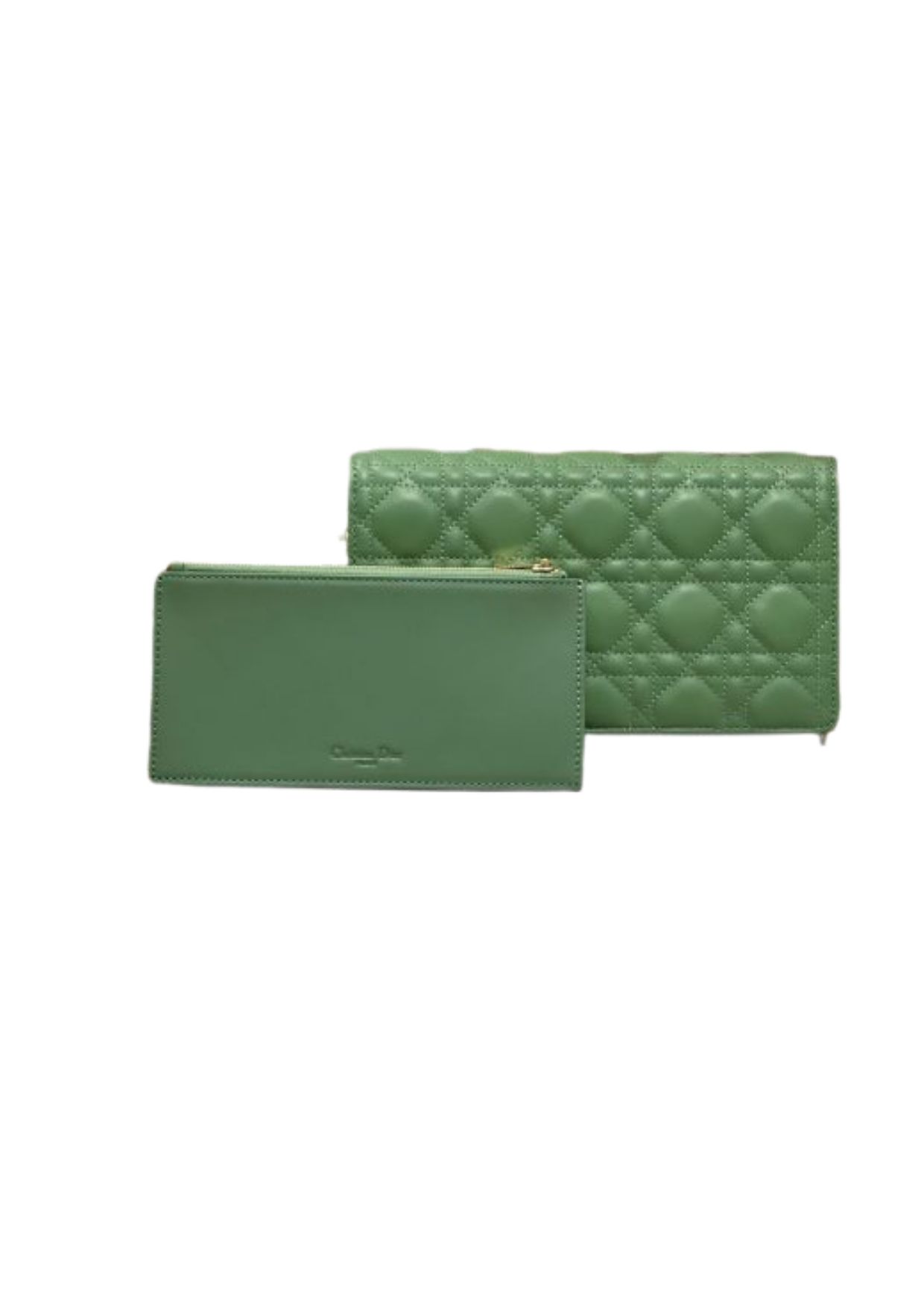 Christian Dior Lady Dior Pouch Turquoise, For Women, Women’s Handbags 8.5in/21.5cm CD