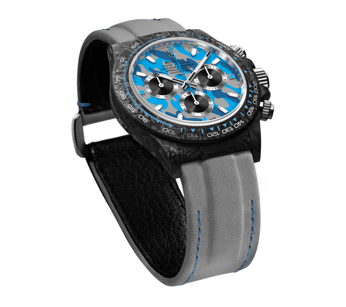 ROLEX Diw Daytona military blue 40mm oyster black(1:1 replica) - Top club