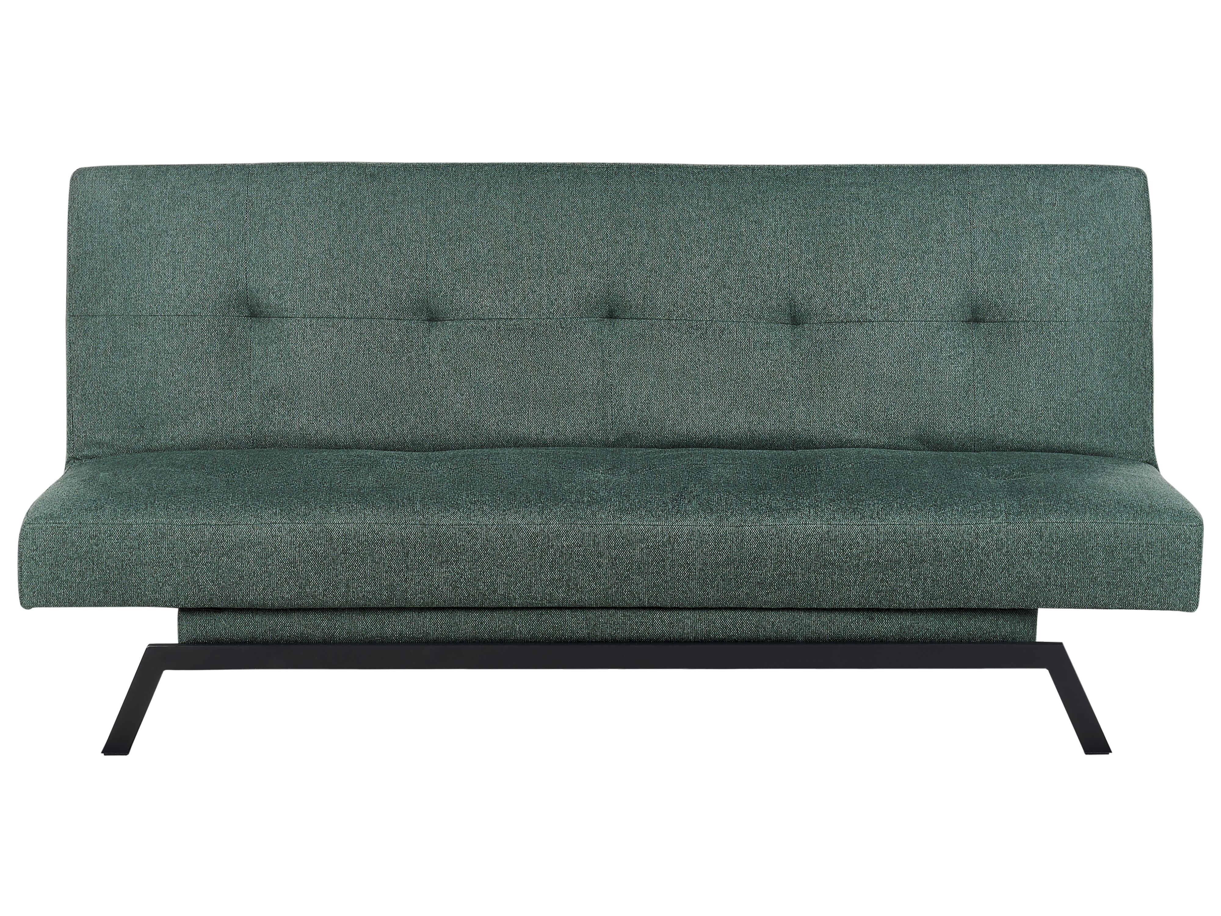 Sofa Bed 3 Seater LEEDS Fabric Green