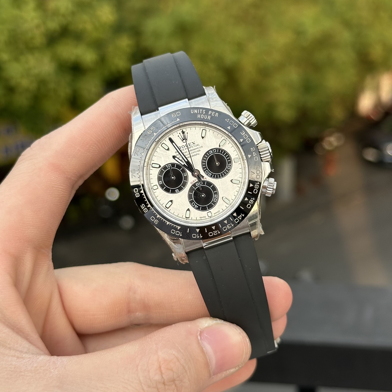 Rolex Cosmograph Daytona Meteorite Dial Best Replica Watch 40mm - Elite Watch Atelier