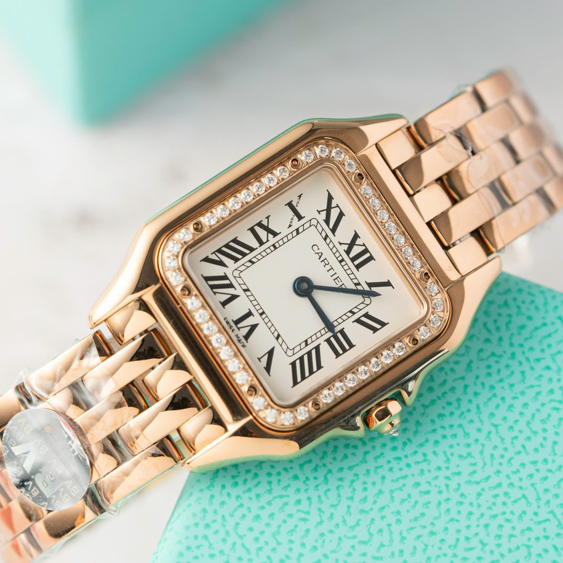 Cartier Panthere Women s Replica Watch Rose Gold Quartz 27mm - Elite Watch Atelier