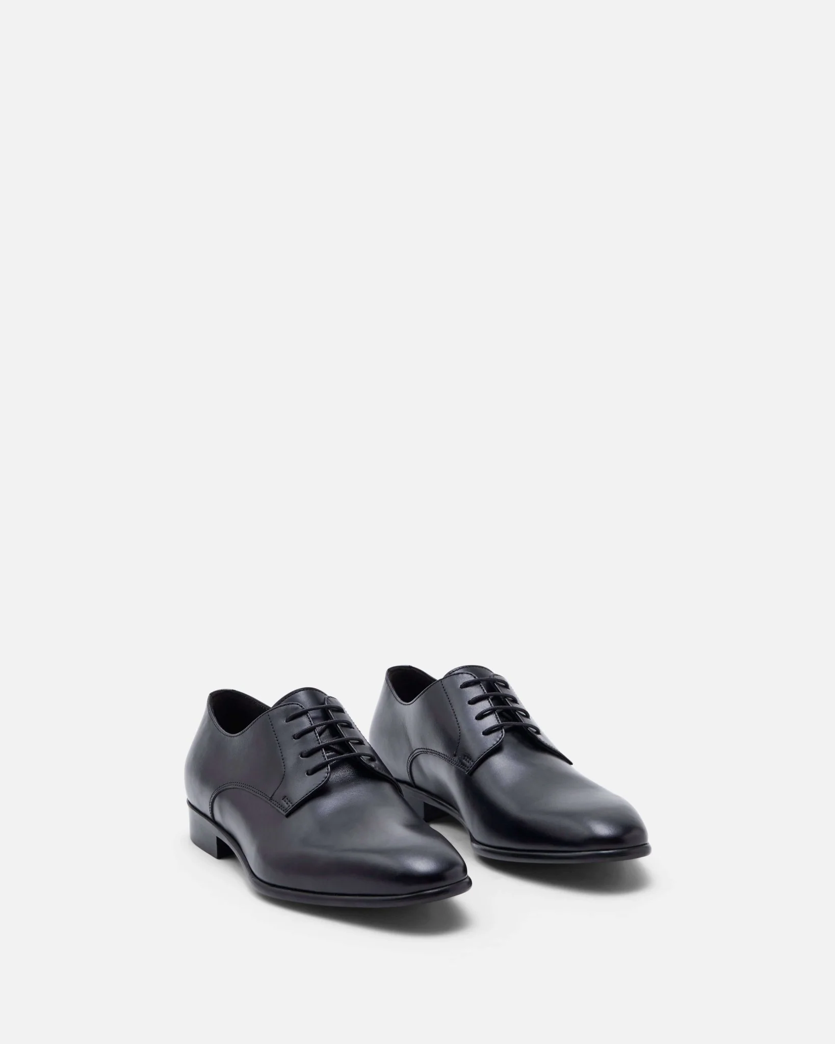 DERBIES MIROU - En cuir noir