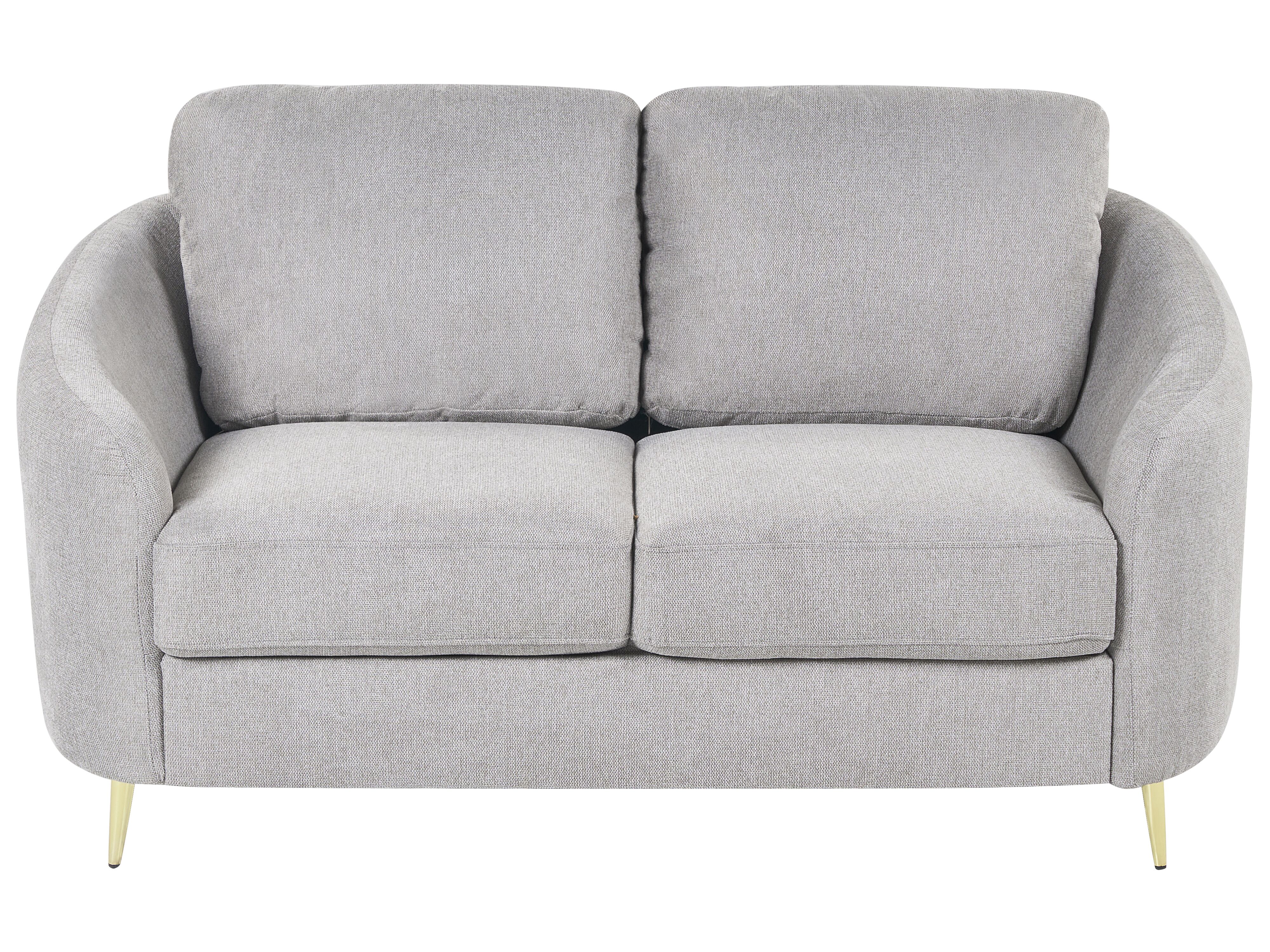 Sofa 2 Seater TROSA Fabric Light Grey