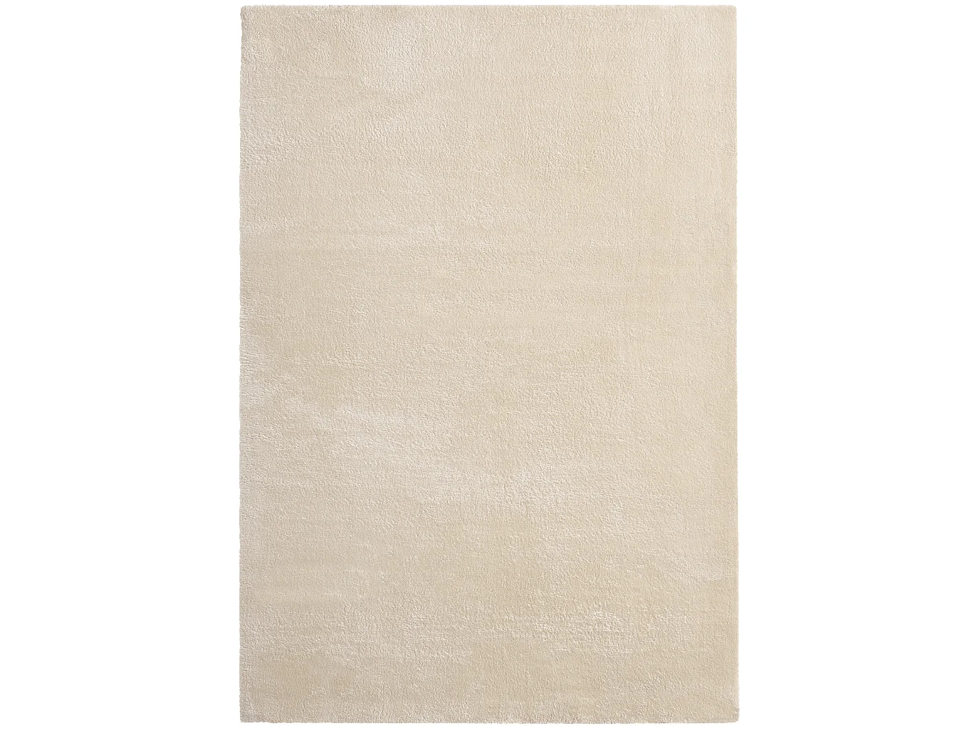 Tapis uni antidérapant lavable Beige - 160 x 220 cm - RELAX