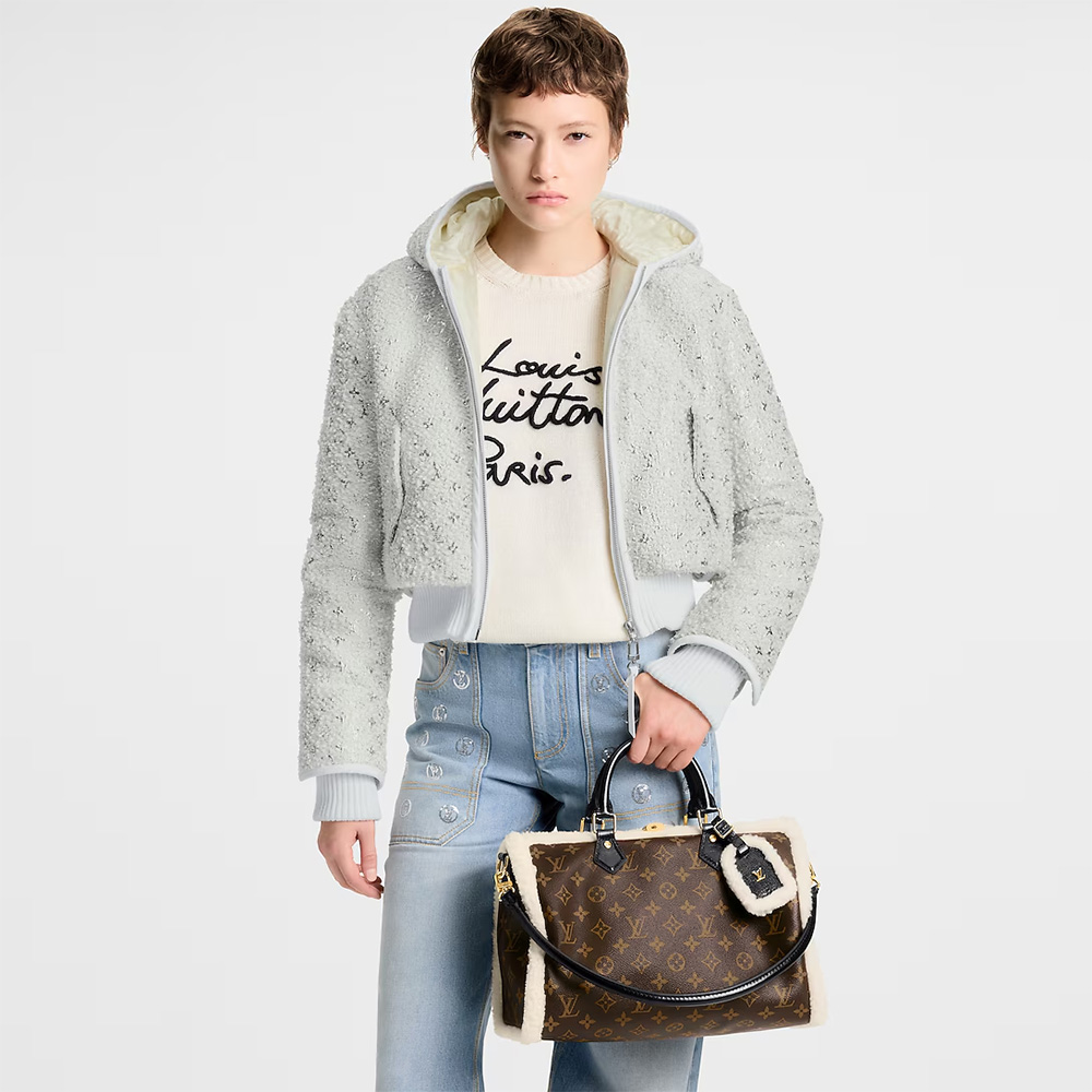 Louis Vuitton Speedy Soft 30 Teddy（10A Mirror Version）1:1High-quality replica