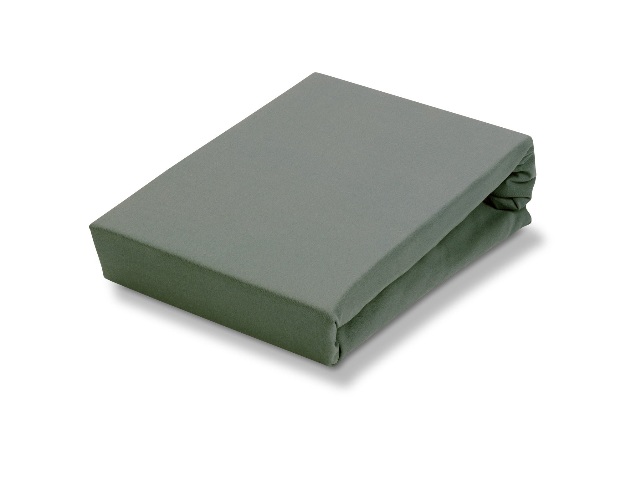 Jersey Supreme Splittopper Hoeslaken Sage Green   180-200 x 200-220 cm