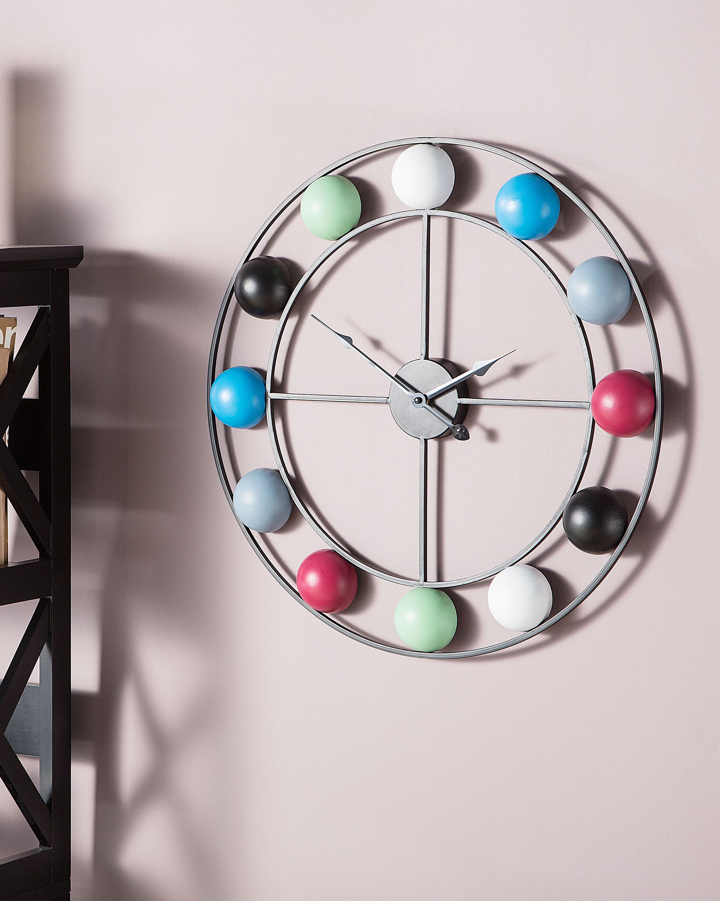 Wall Clock REIDEN 56 cm Metal Multicolour