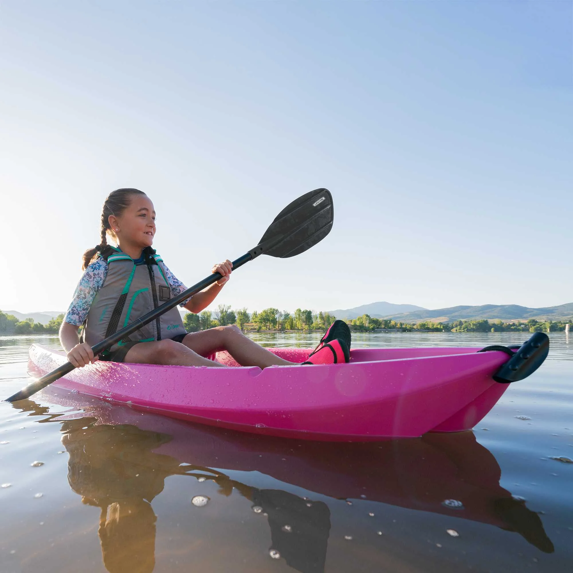 Lifetime Wave 6 ft Youth Kayak, Fire Red (91401) - Image 67
