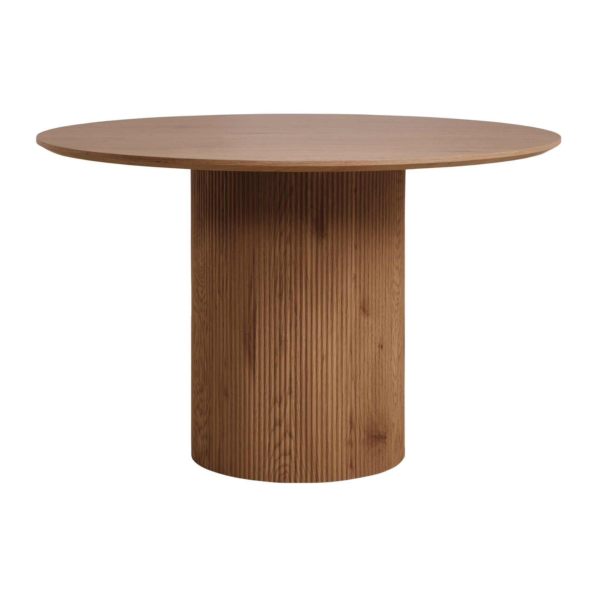 Blokker Fiss Eettafel - Ø 120 cm - Walnoot