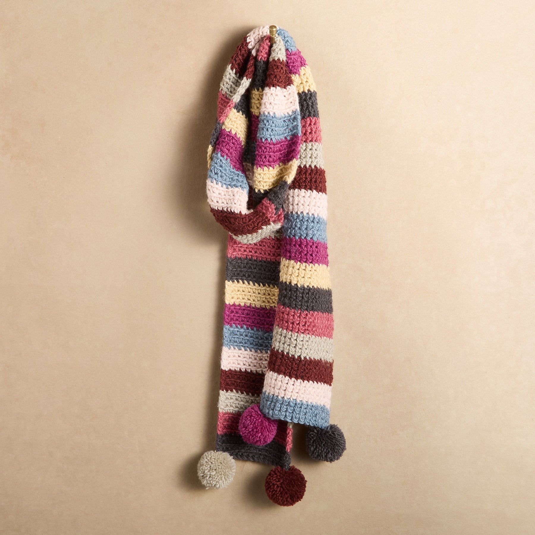 Double Pom Scarf - Sundance Clothing