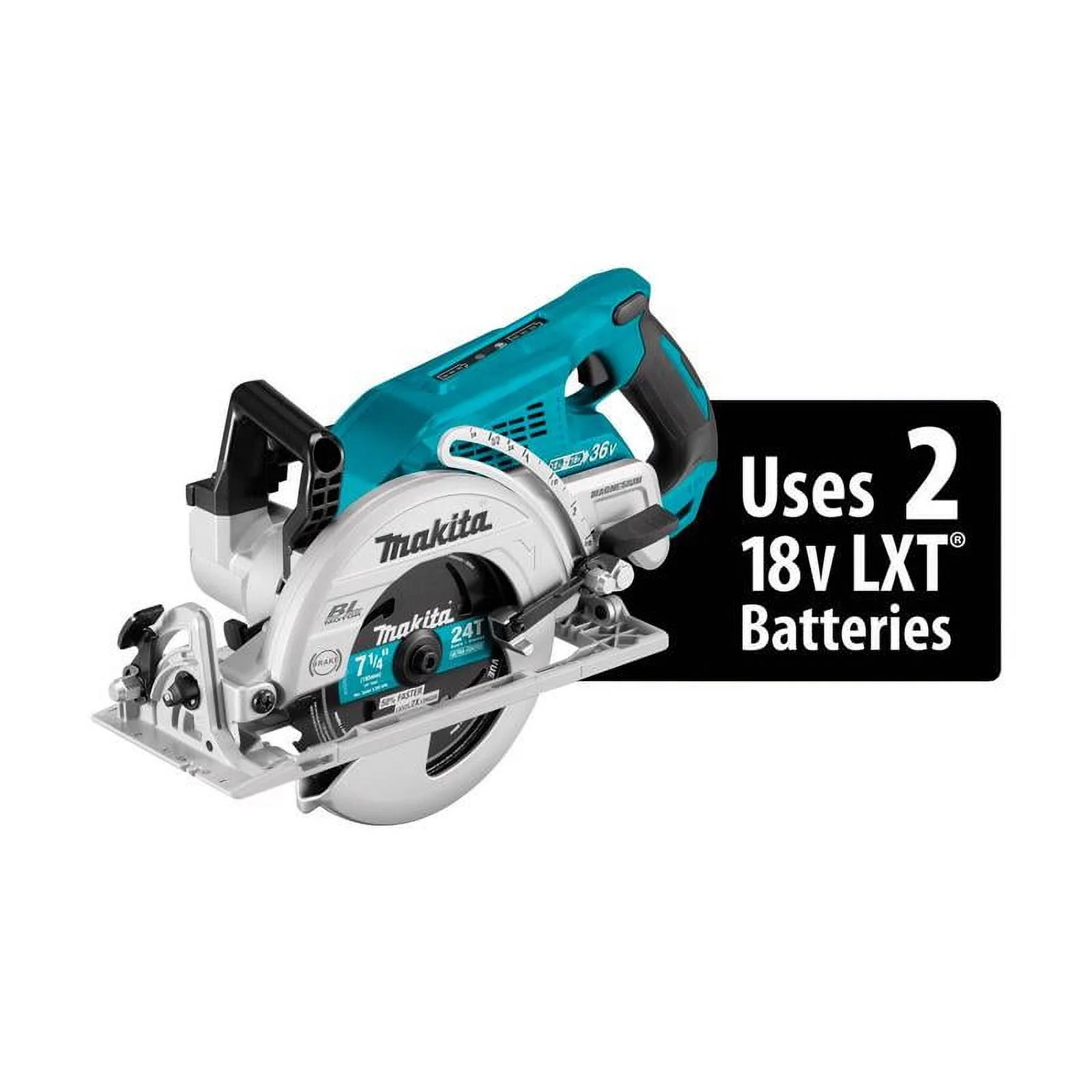 Makita Circular Saw, 7.25 in Dia, 5100 RPM XSR01Z - Image 7