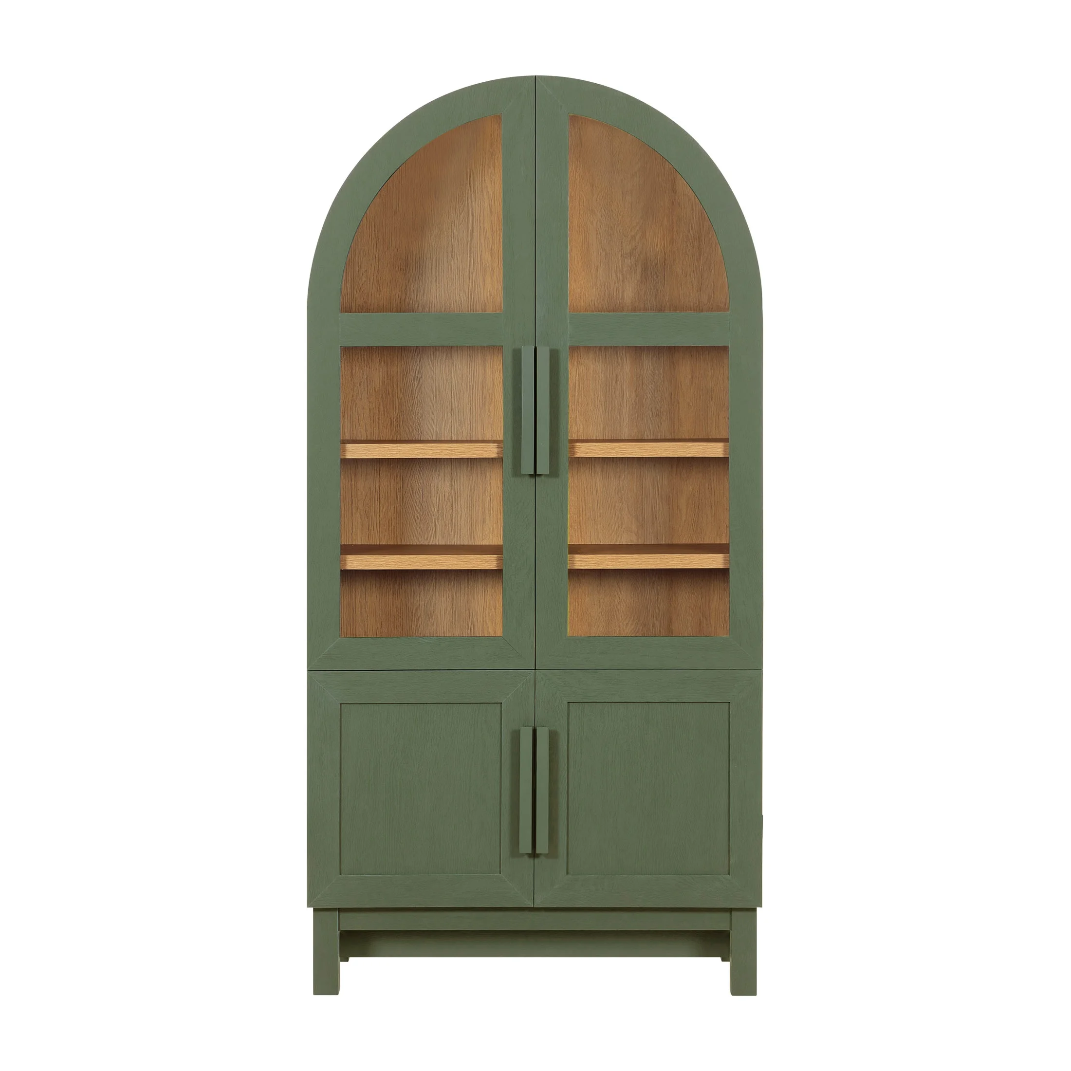 Better Homes & Gardens Juliet Kitchen Rounded Arch Cabinet, Rich Black - Image 39