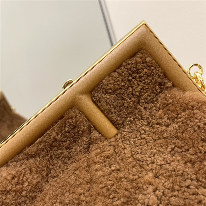 fendi lamb wool first bag - Replicaclubs