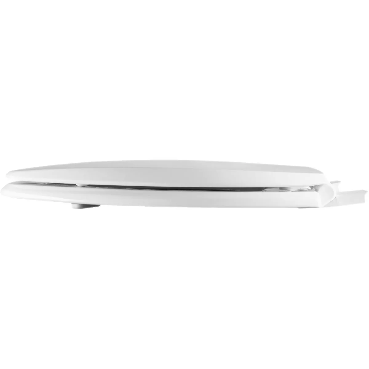 Bemis Mayfair Kendall Elongated Closed Front WhisperClose White Enameled Wood Toilet Seat
