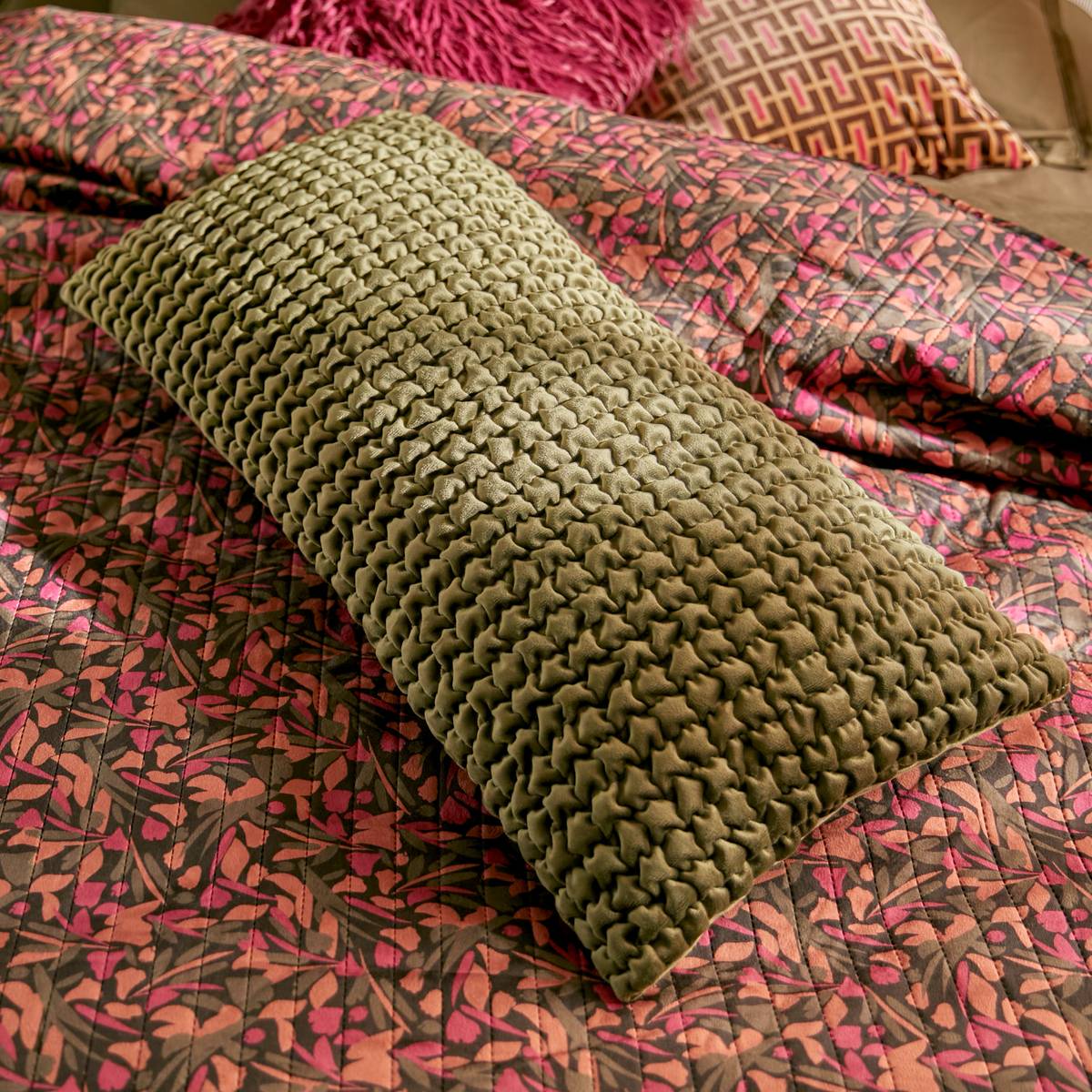 Cushion "Bellissima" Khaki Green, 75x35 cm