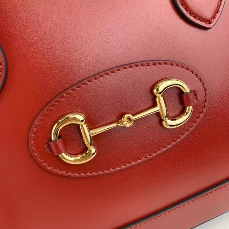 Replica Gucci 1955 Horsebit Leather Small Top Handle Bag 6212201:1High-quality replica