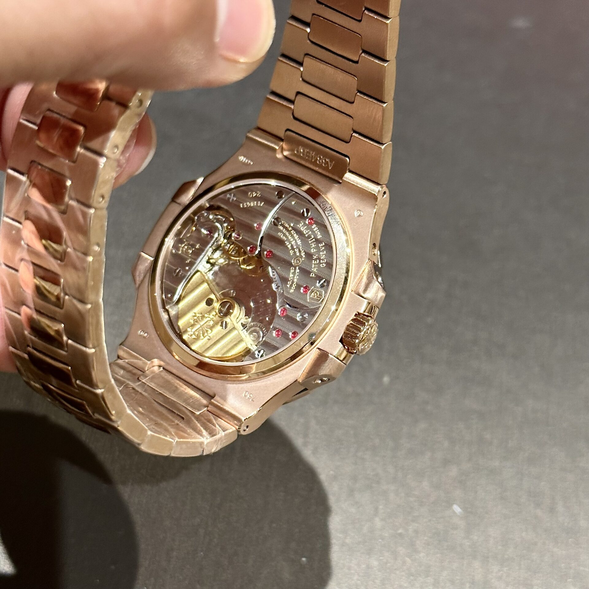 Patek Philippe Nautilus 5712 Replica Watch Black Dial GR Factory 40mm - Top club
