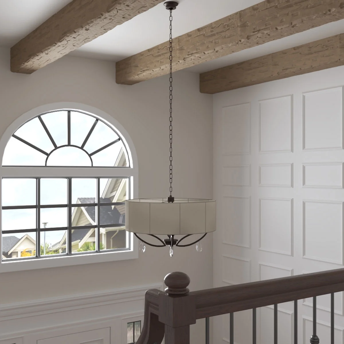 Ekena Millwork 3 1/2"W x 3 1/2"H x 120"L 3-Sided (U-Beam) Salvaged Timber HeritageTimber Faux Wood Ceiling Beam, Kona Brown - Image 33
