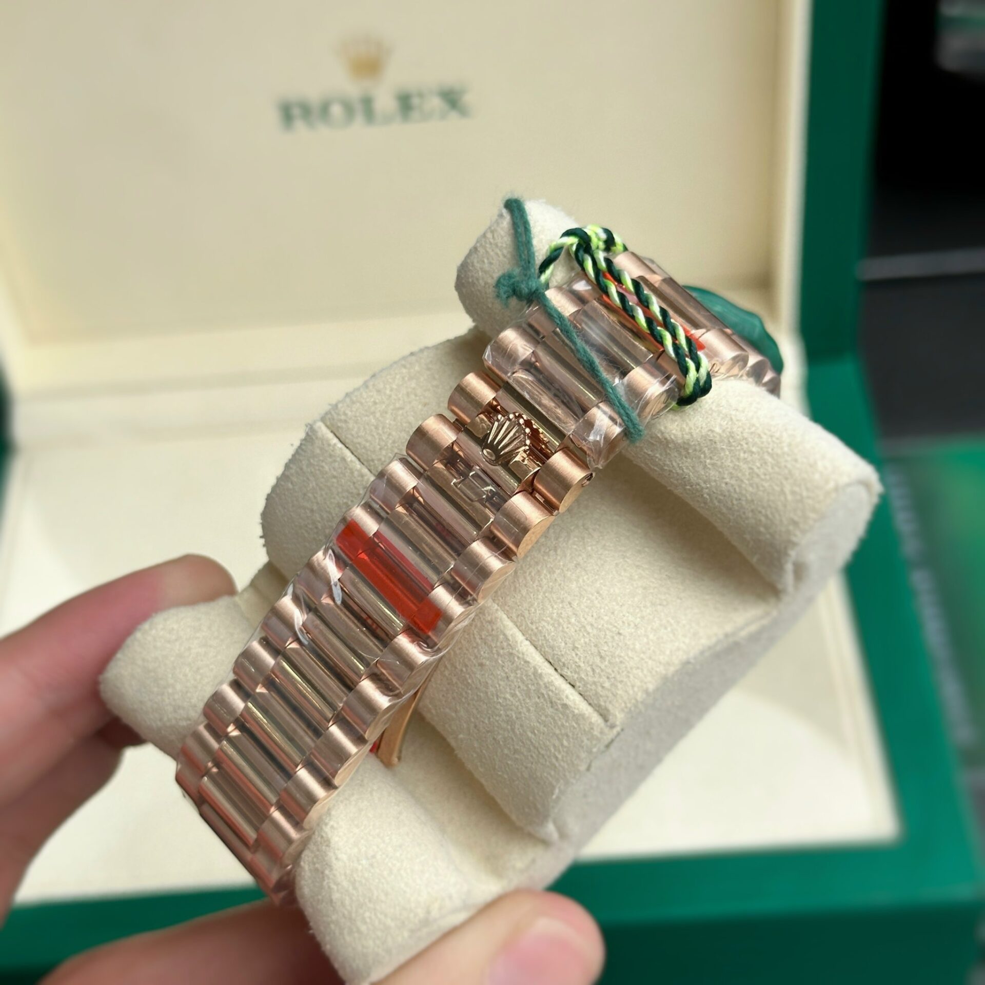 Rolex Day-Date Fake Watch Dial Chocolate EW Factory 36mm - Top club