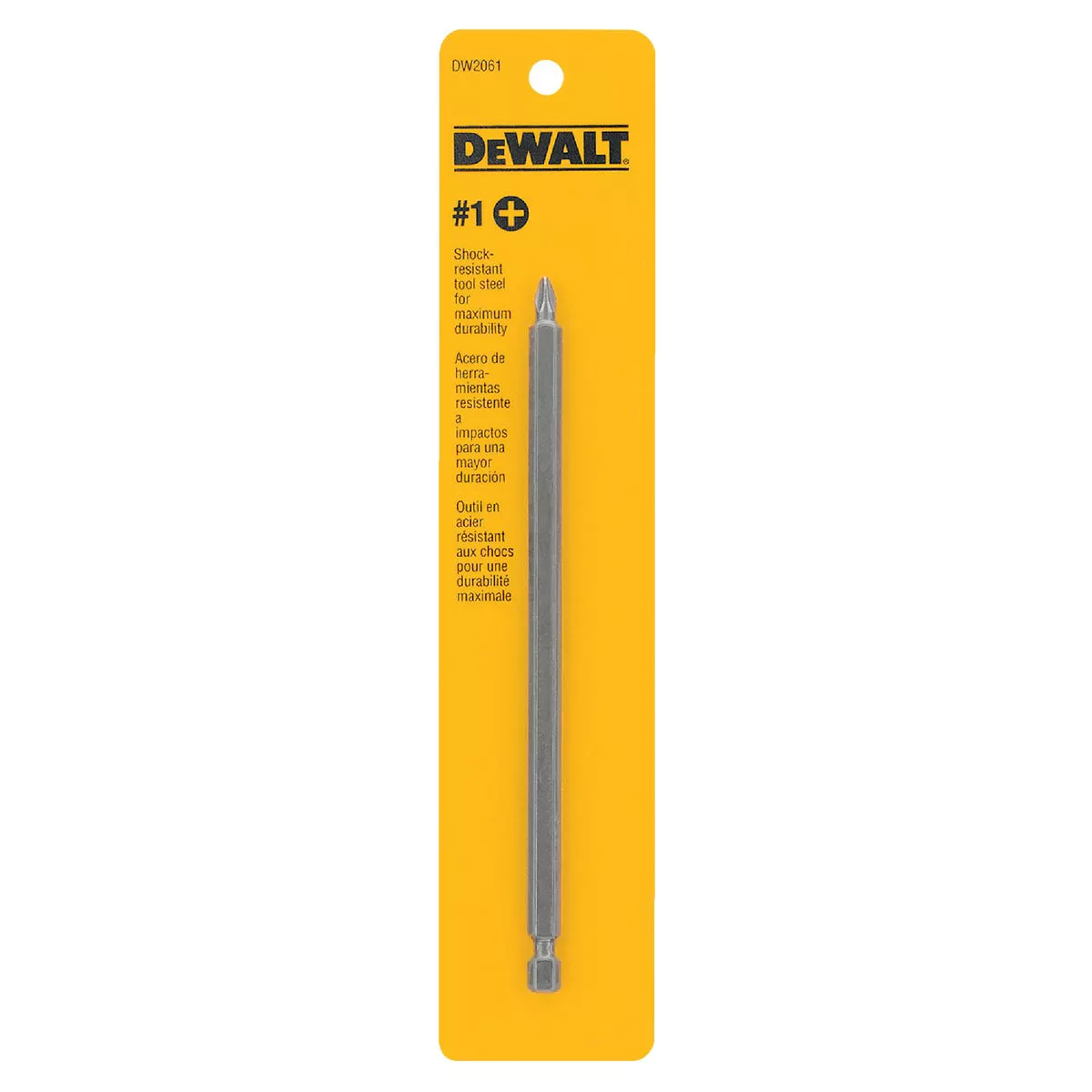DEWALT Phillips #1 6 In. 1/4 In. Power Screwdriver Bit