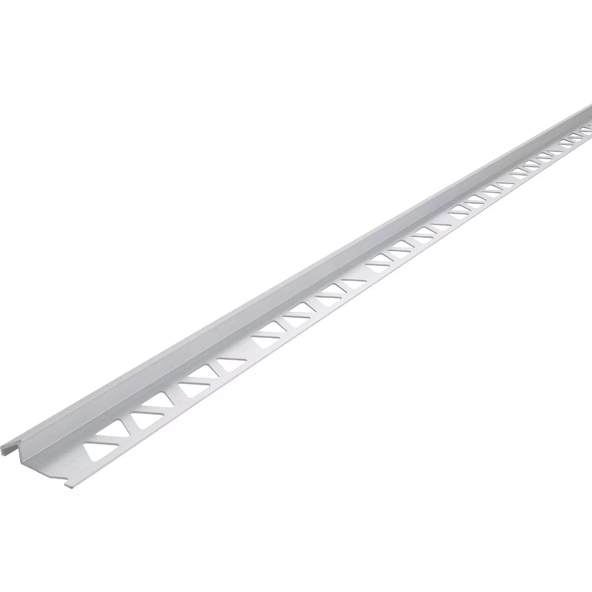 M-D Building Products 3/8 In. x 96 In. Satin Clear Anodized Aluminum Tile Reducer
