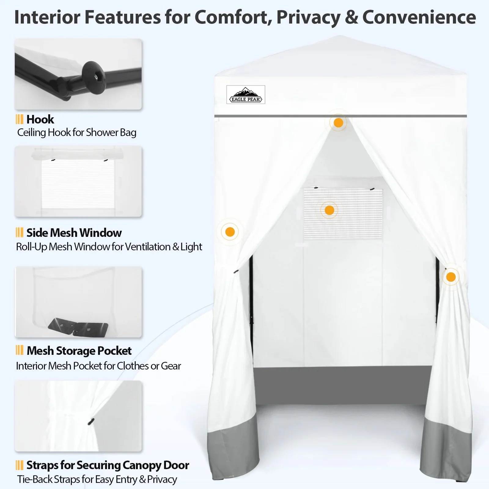 EAGLE PEAK Ultra Compact 4 ft x 4 ft Pop-Up Changing Room Canopy - Flex - Image 135 EAGLE PEAK Ultra Compact 4 ft x 4 ft Pop-Up Changing Room Canopy - Flex - Image 135