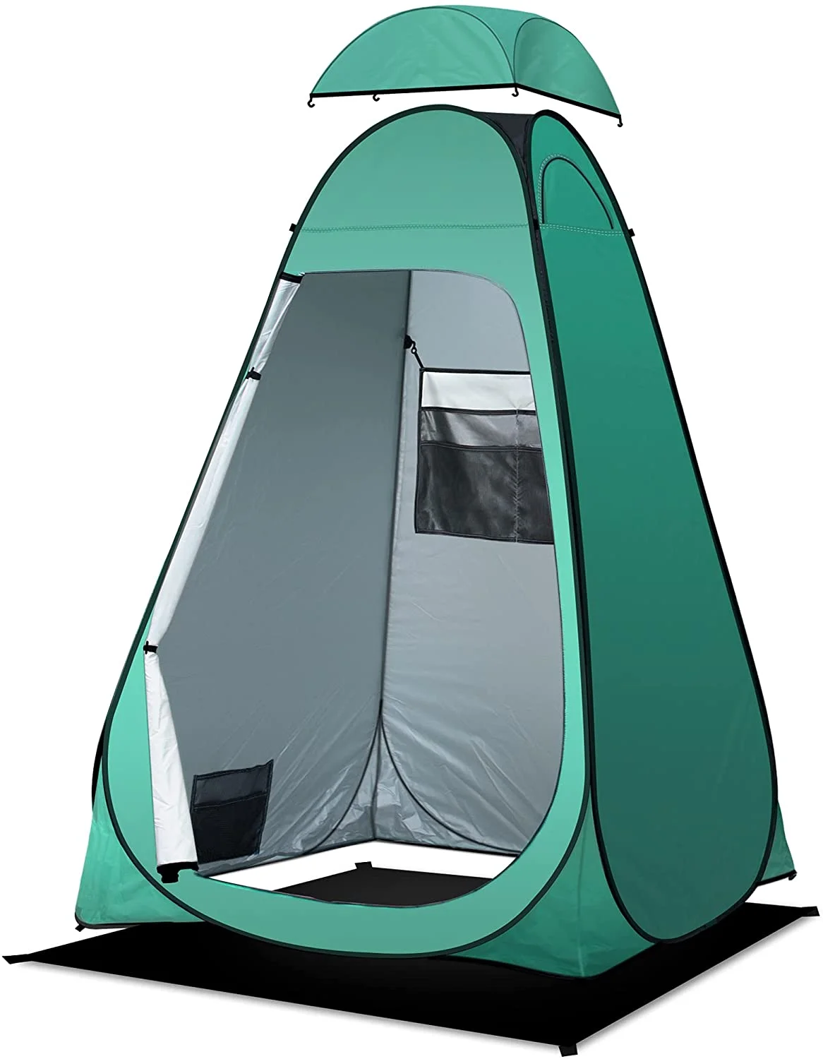 sasyxdc Shower Tent Pop- Privacy Tent Camping Portable Toilet Tent Outdoor Camp Bathroom Changing Dressing Room Instant Privacy Shelters for Hiking Beach Picnic Fishing Potty  Extra-Tall