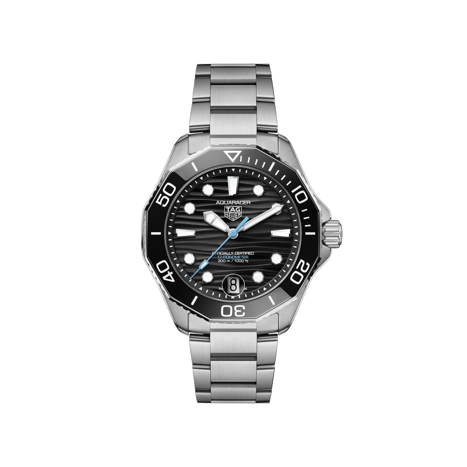 TAG Heuer Replica Watch Aquaracer Professional 300 Date Automatic 42 mm Steel(1:1 replica) - Top club