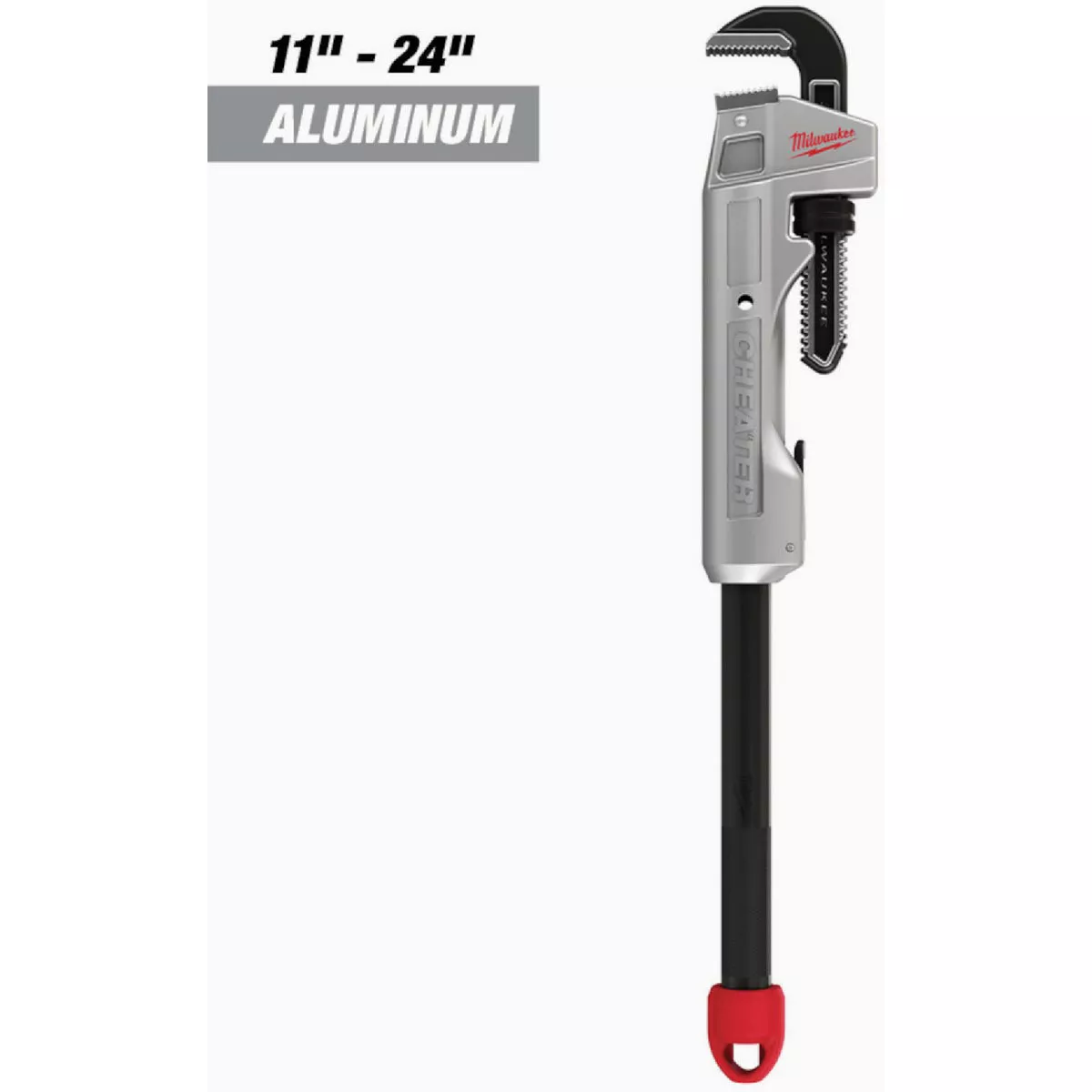 Milwaukee Cheater 11 In. to 24 In. Aluminum Adaptable Pipe Wrench