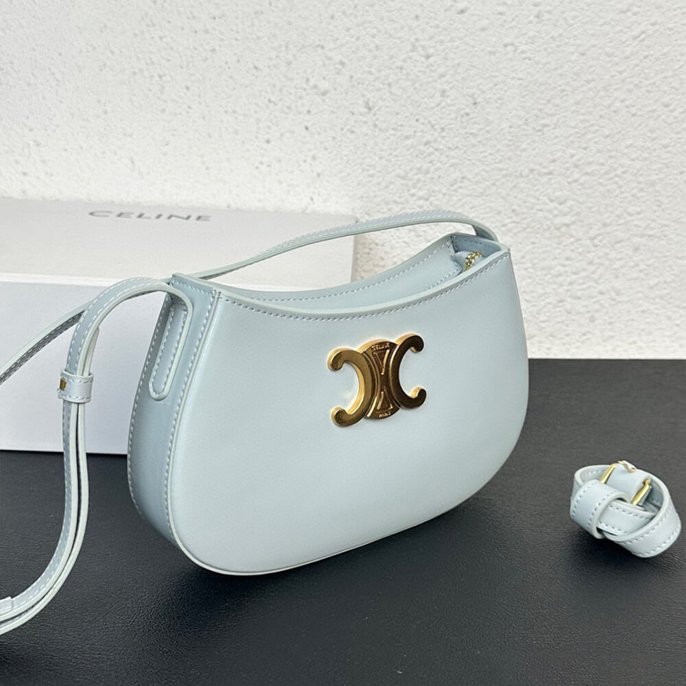 CELINE MEDIUM TILLY BAG in shiny calfskin1:1High-quality replica