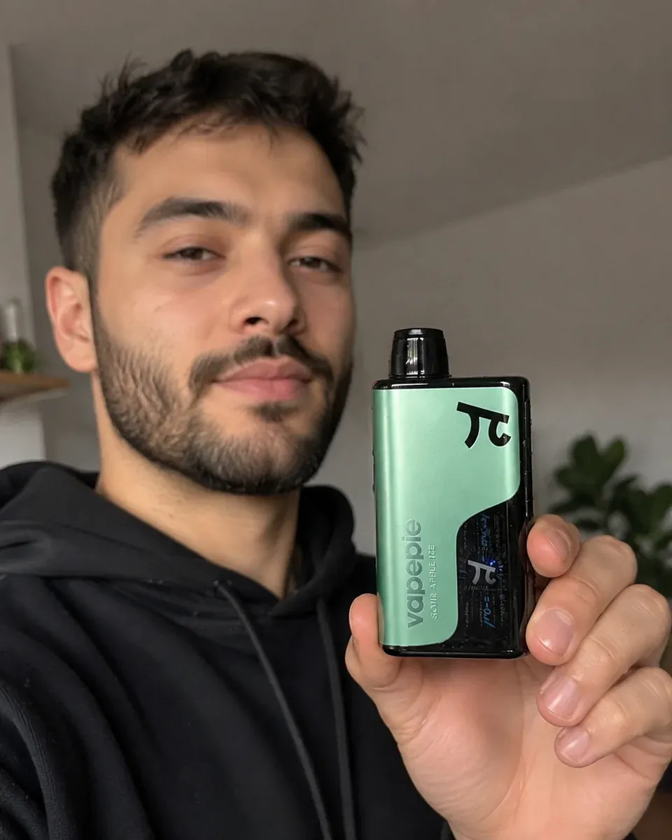 Klient VAPESEL PL – miętowy e-papieros 70000 puffs z okrągłym wyświetlaczem, zdjęcie od klienta