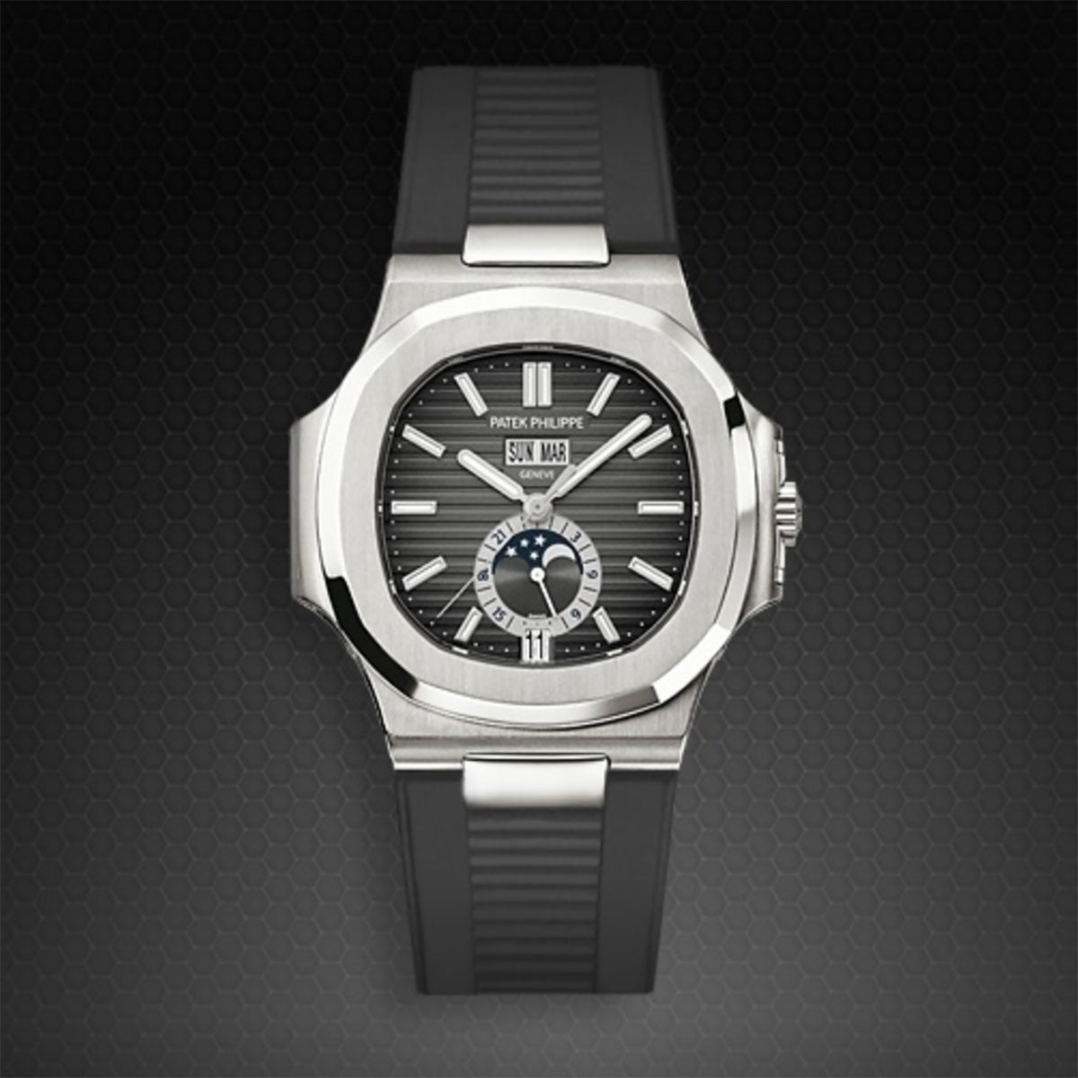 Patek Philippe - Rubber B strap for Nautilus 5726A SS(1:1 replica) - Top club