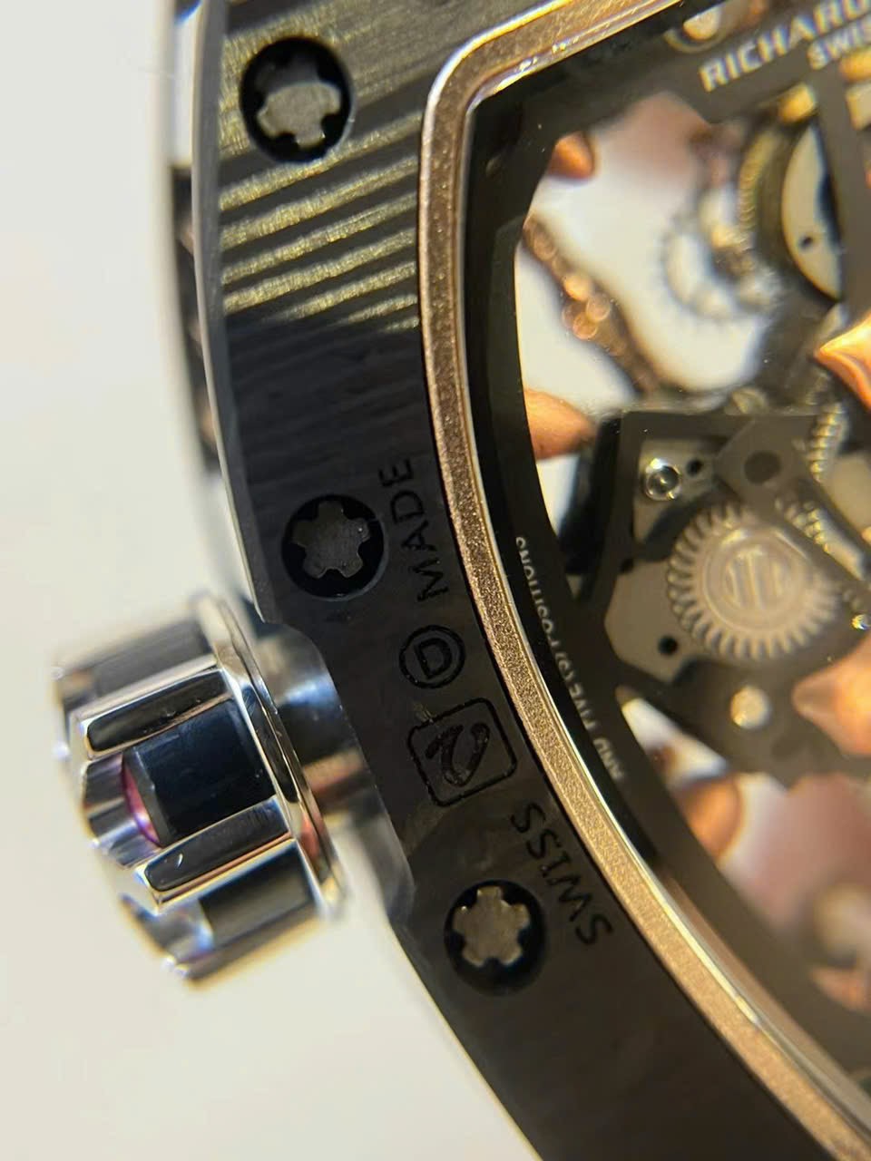 Richard Mille RM66 Custom Tourbillon Carbon 18K Gold Wrapped VIP 42.7mm - Top club