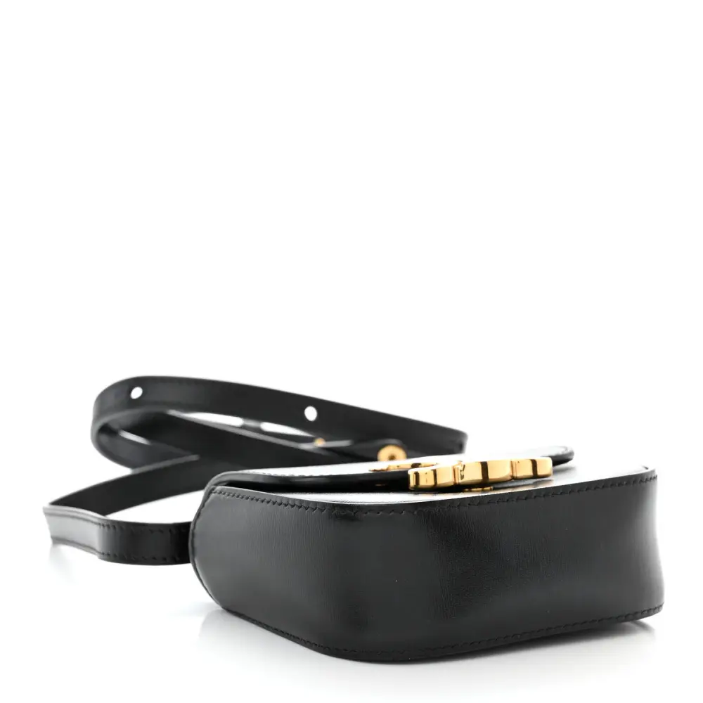 Replica Handbags: Celine Black Mini Triomphe with Gold Hardware1:1High-quality replica