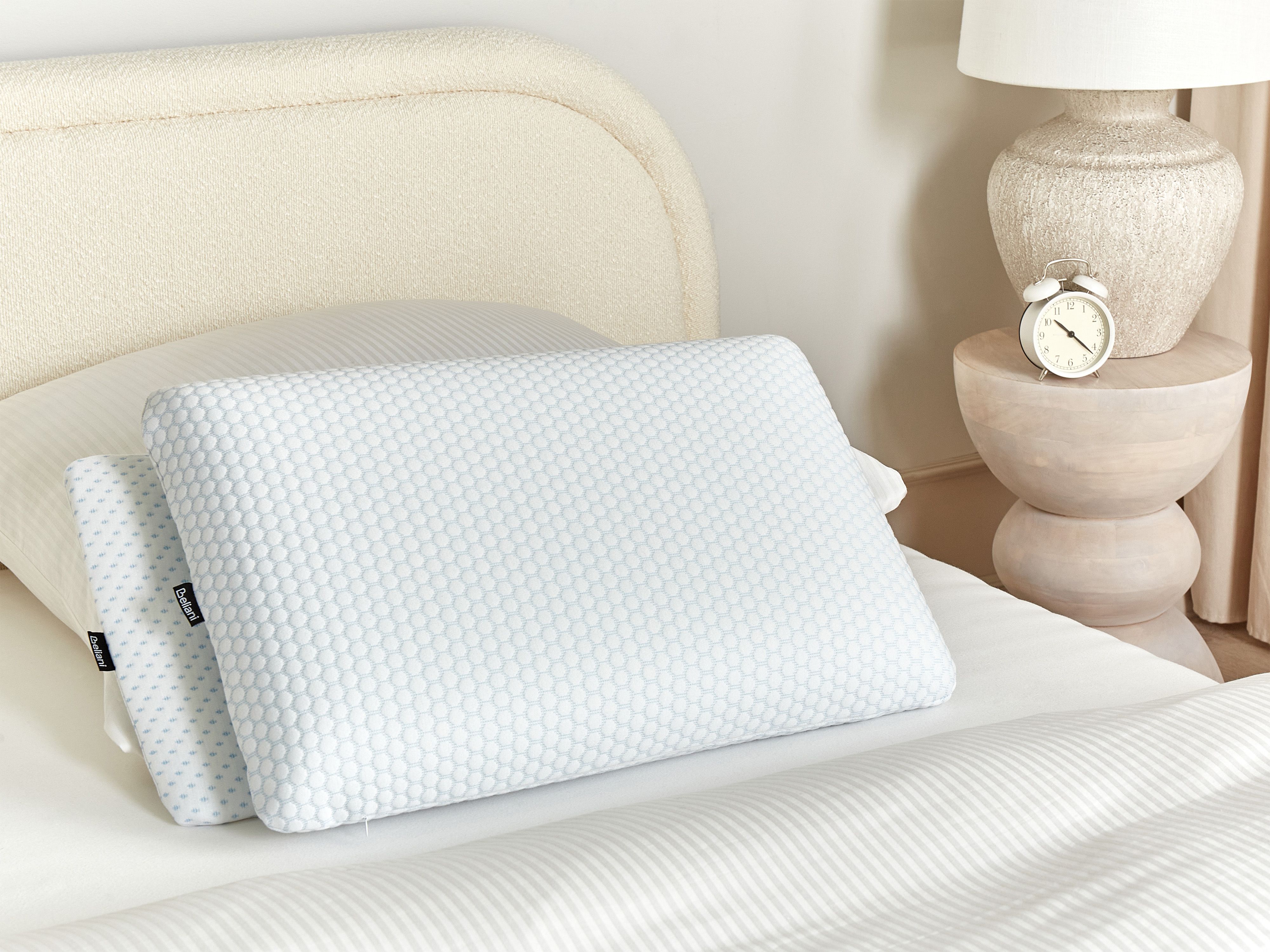 Bed Pillow EMIN High Memory Foam 40 x 60 cm White