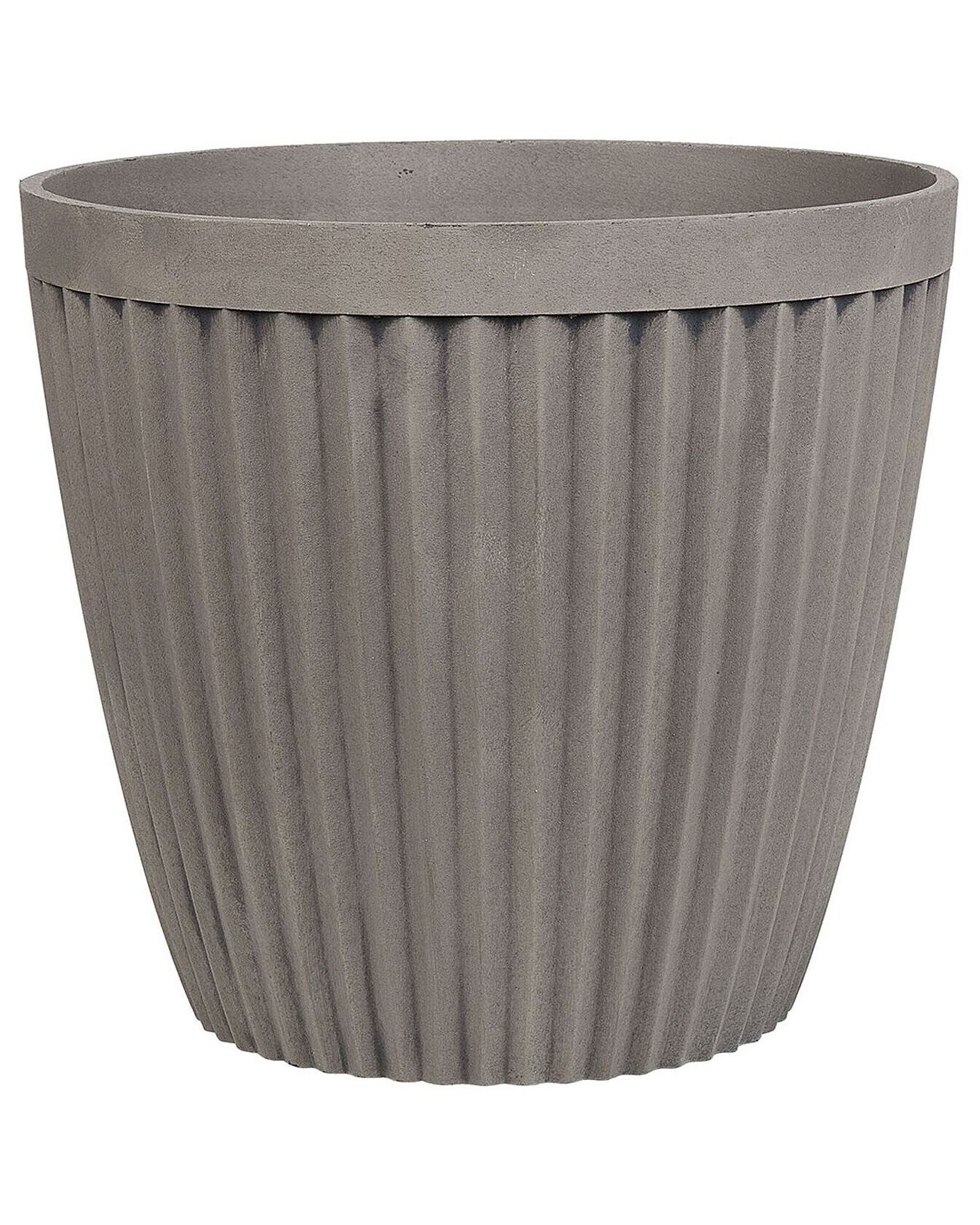 Plant Pot POKA 44 cm Taupe