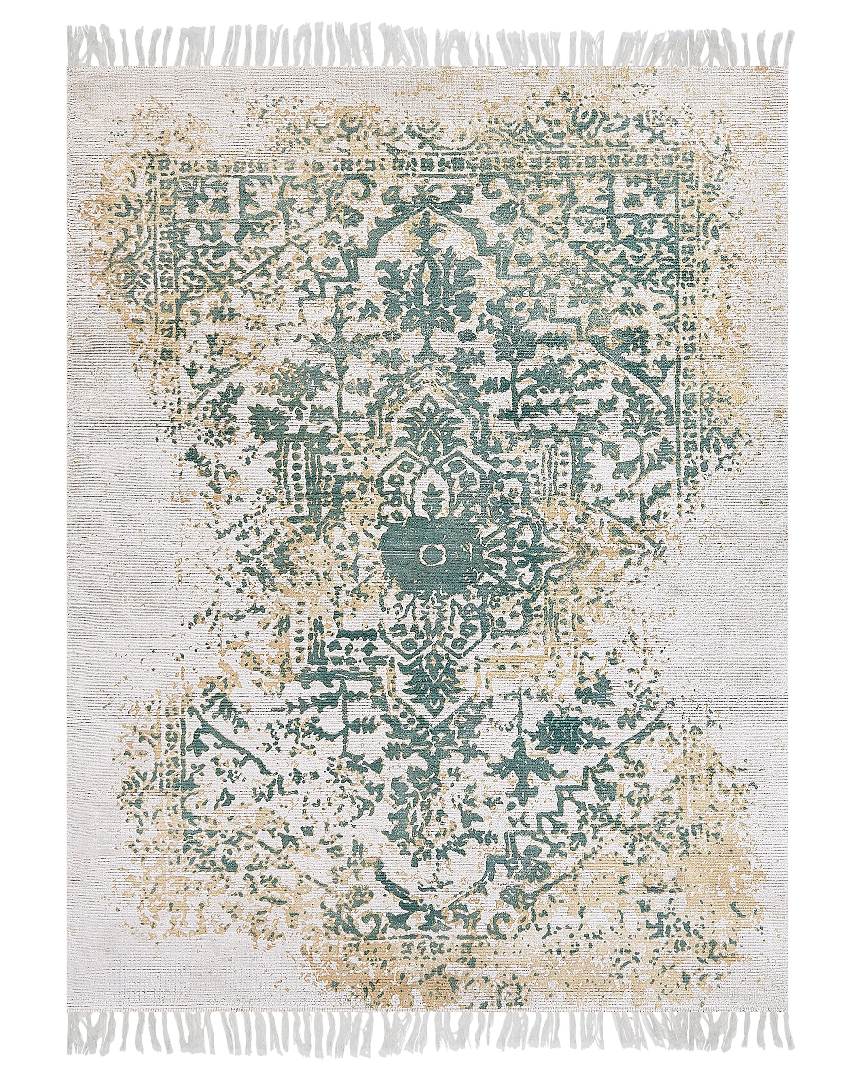 Rug BOYALI Light Beige 160 x 230 cm Viscose