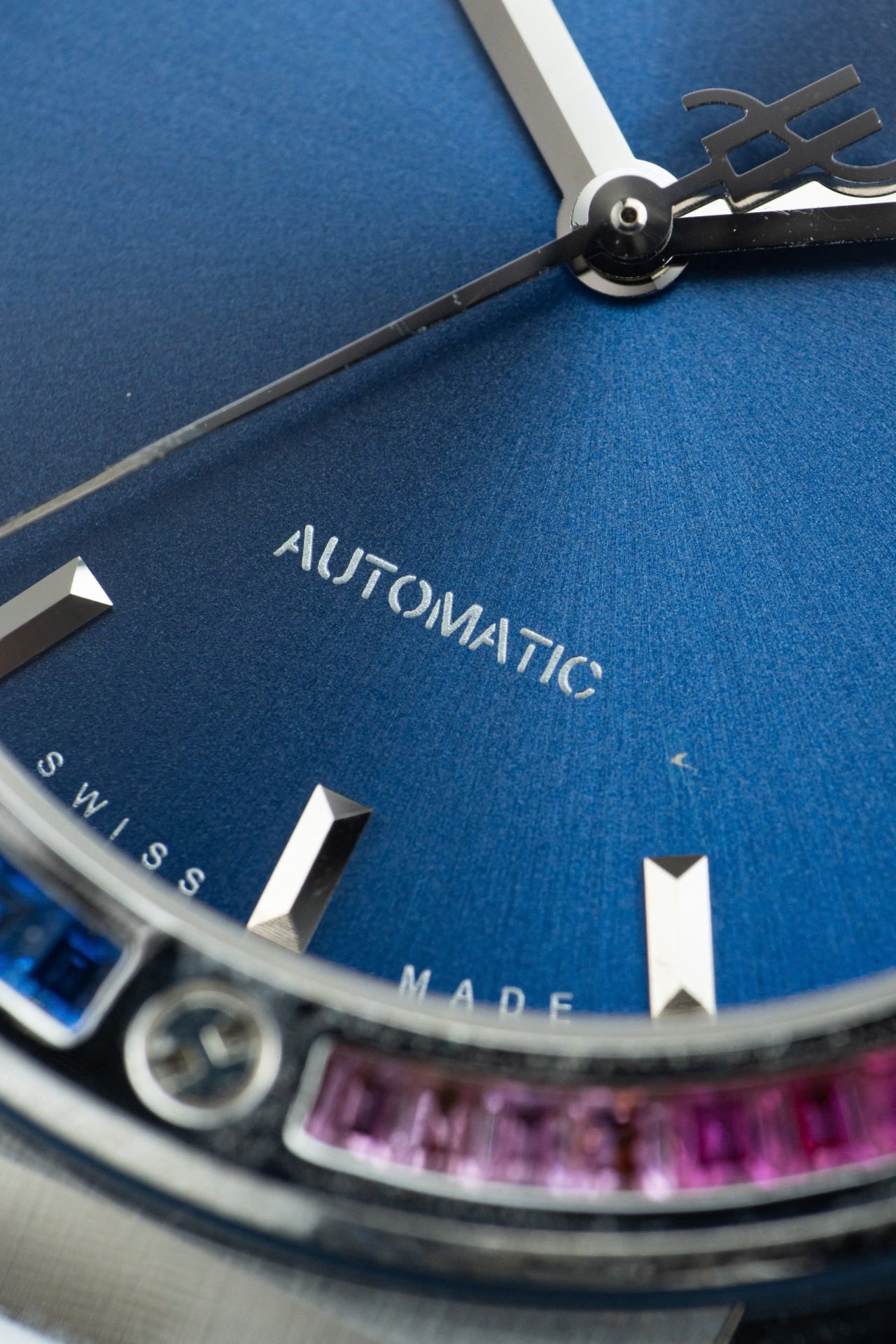 Hublot Classic Fusion Titanium Rainbow Refined Synthentic Gemstones Bezel Best Copy 42mm - Top club