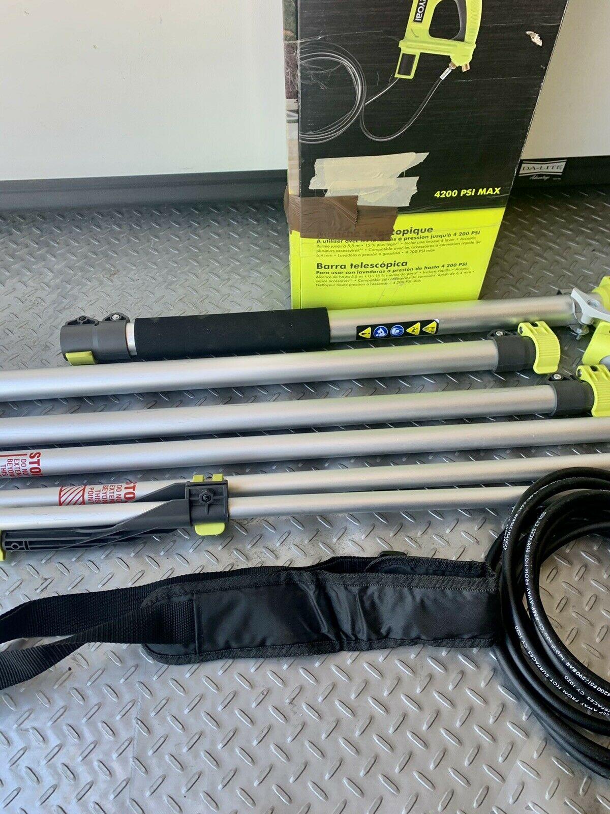 Ryobi 18 ft. Pressure Washer Extension Pole Up To 4200 PSI - RY31EP26 - Image 7 Ryobi 18 ft. Pressure Washer Extension Pole Up To 4200 PSI - RY31EP26 - Image 7
