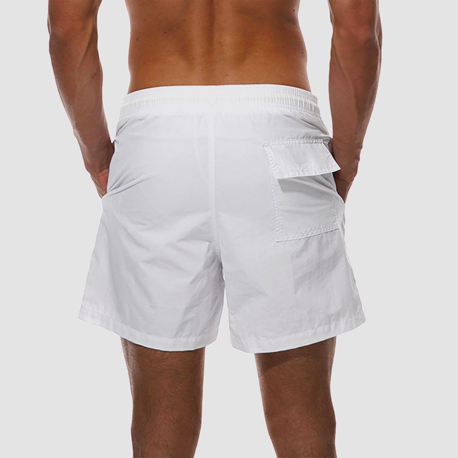 Men's Quick Dry Swimming Trunks with Mesh Lining Beach Shorts Boardshorts Multi Pockets