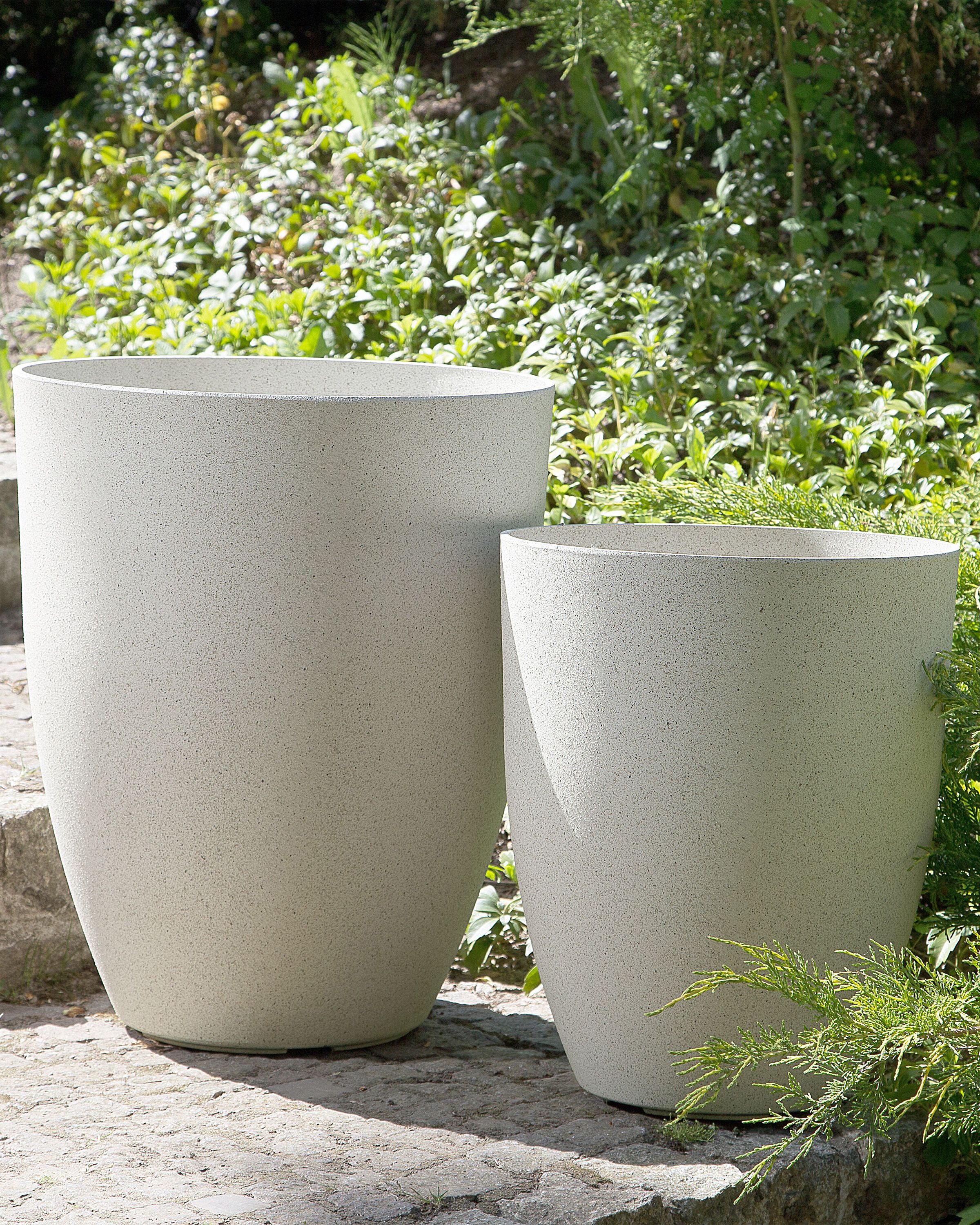 Plant Pot CROTON 43 cm Off-White