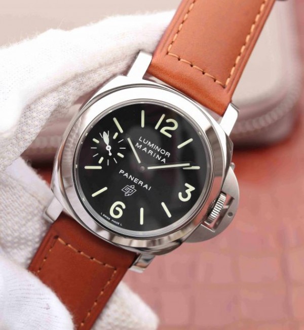 Replica Panerai XF PAM005 Brown Leather Strap A6497 - Elite Watch Atelier