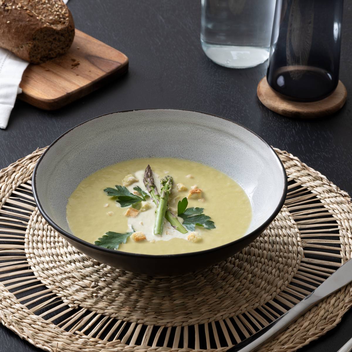 "Diane" Salad Bowl D.23 cm, Beige