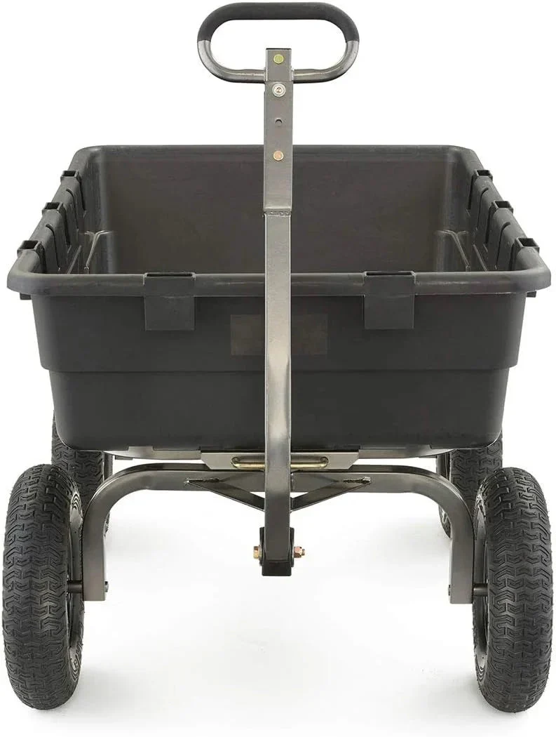 Gorilla Carts Utility Dump Wagon 6 Cubic Feet 1200 lb Capacity Black - GOR6PS - Image 50 Gorilla Carts Utility Dump Wagon 6 Cubic Feet 1200 lb Capacity Black - GOR6PS - Image 50