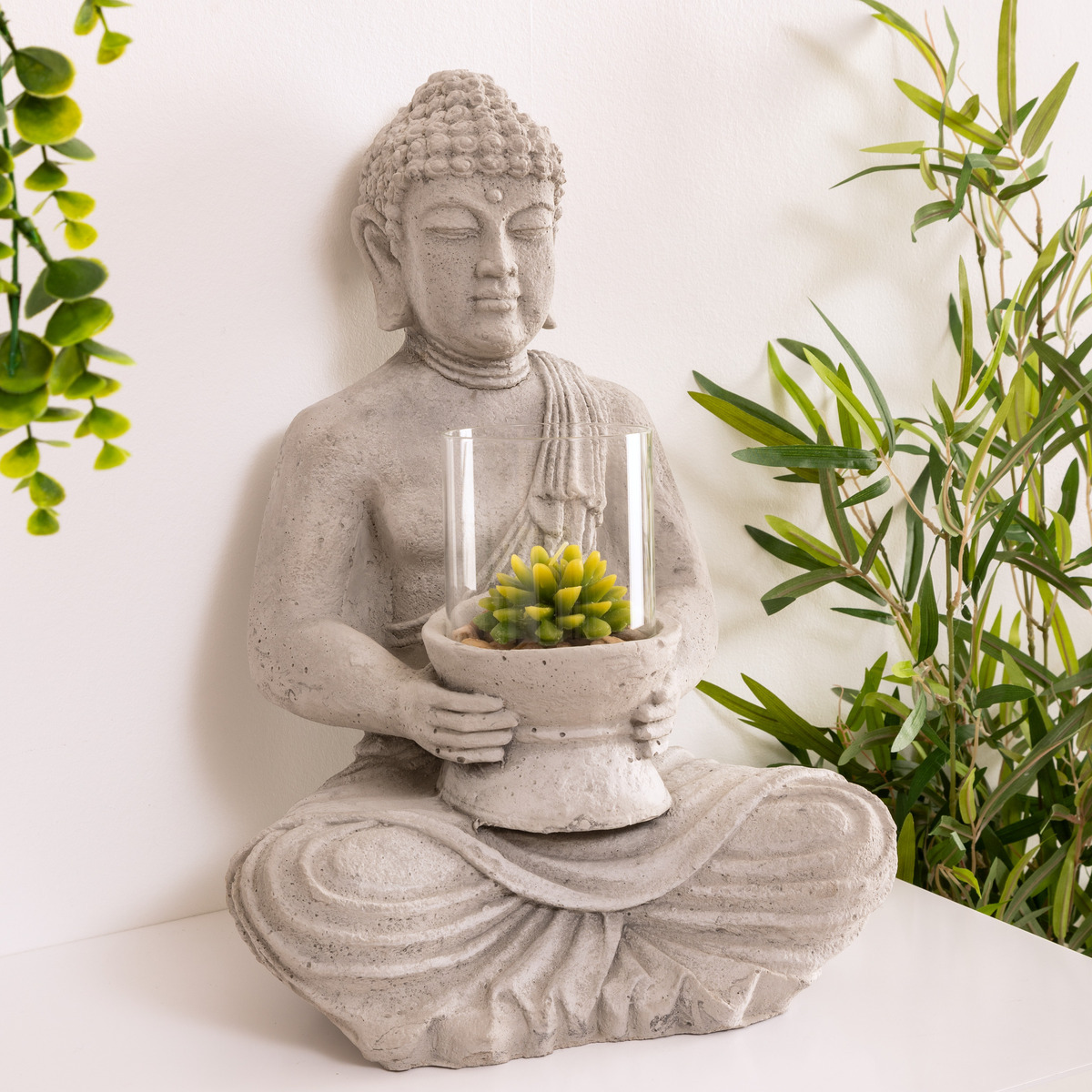 Statue "Buddha" sitting H.40 cm