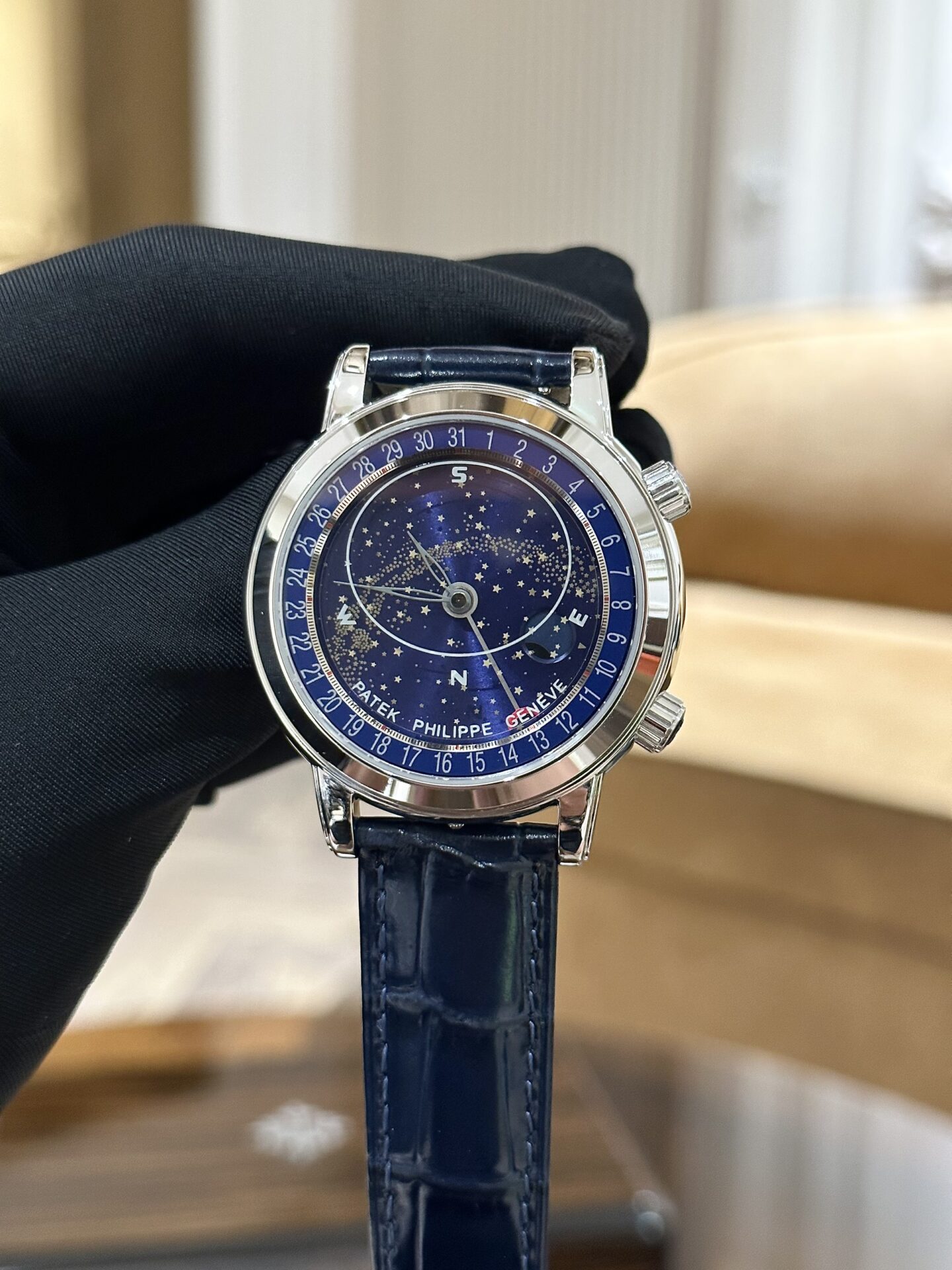 Patek Philippe Complications 6102 Replica 11 Watch Blue 44mm - Top club